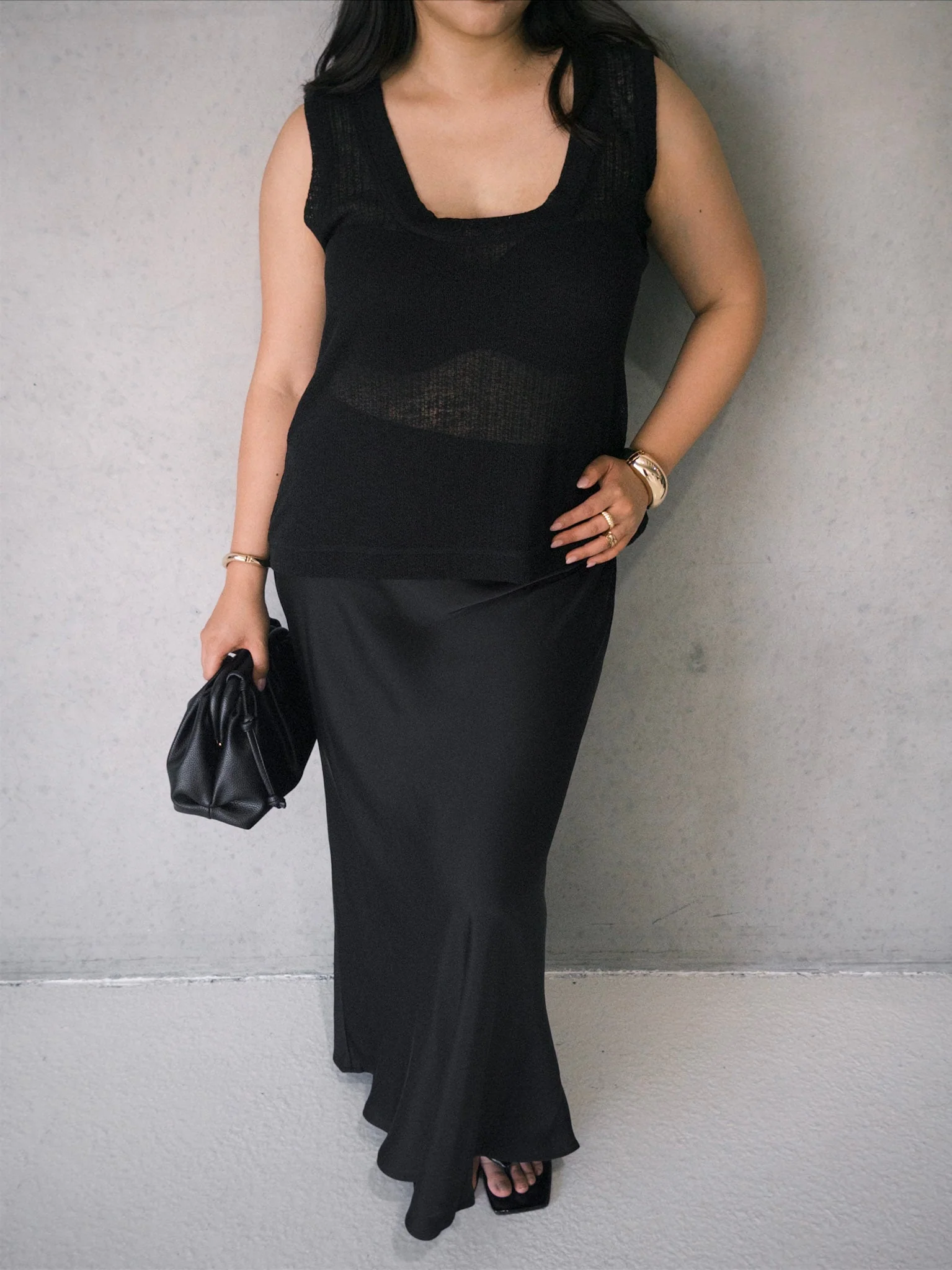 ALBA TOP BLACK