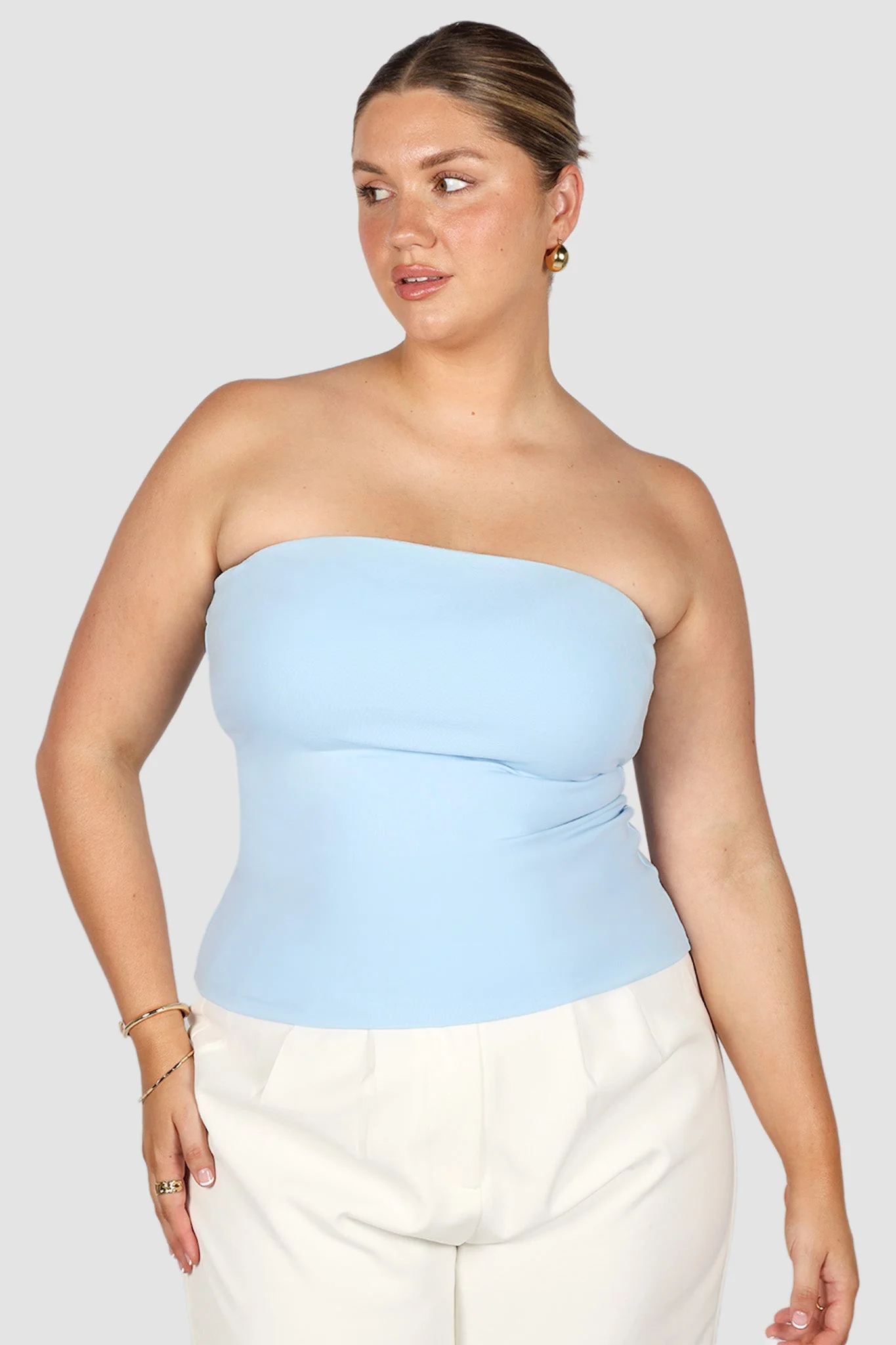 APRIL TOP SOFT BLUE - Image 2