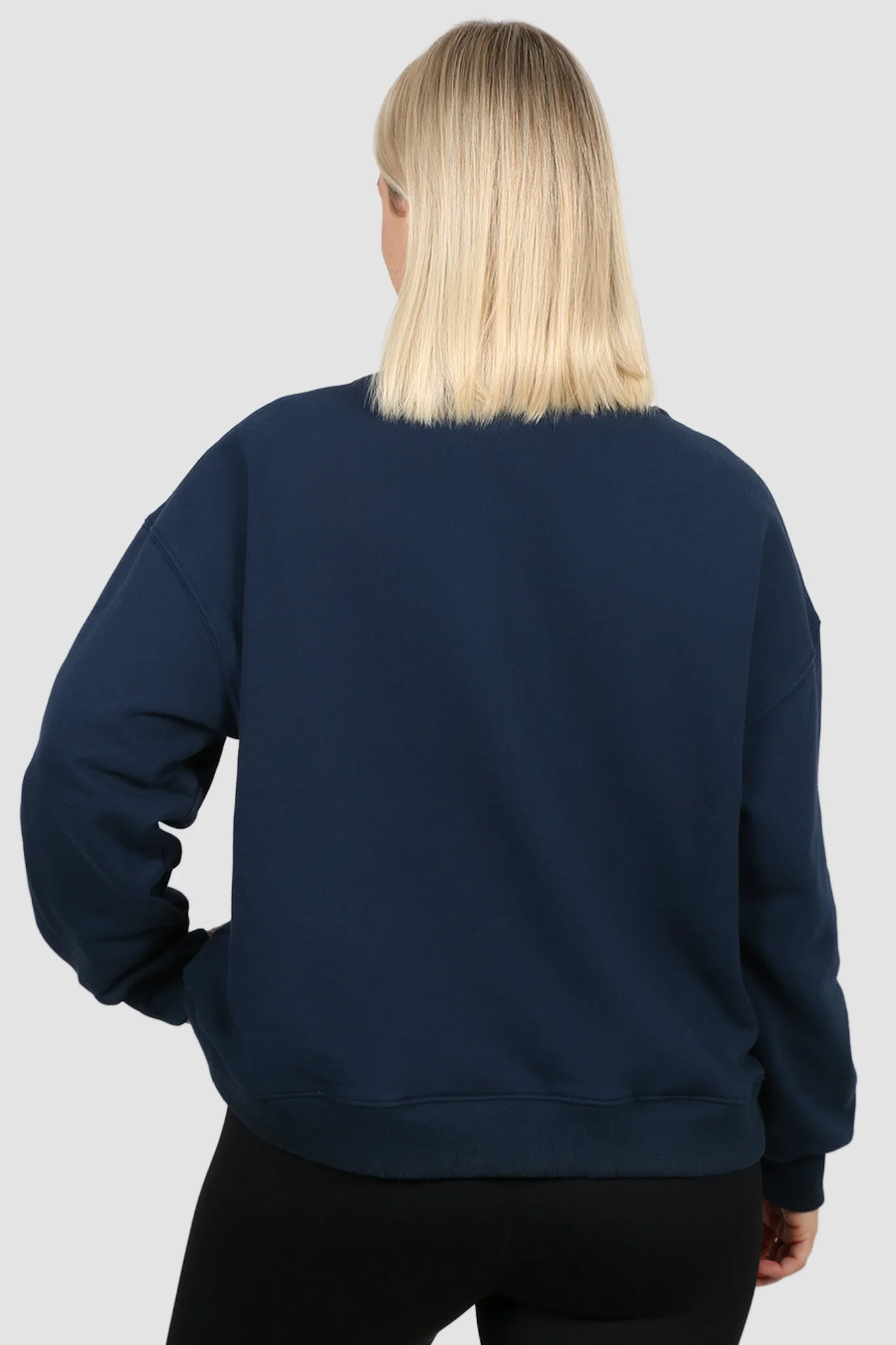 ATHLETICA OVERSIZED CREW NAVY - Image 4