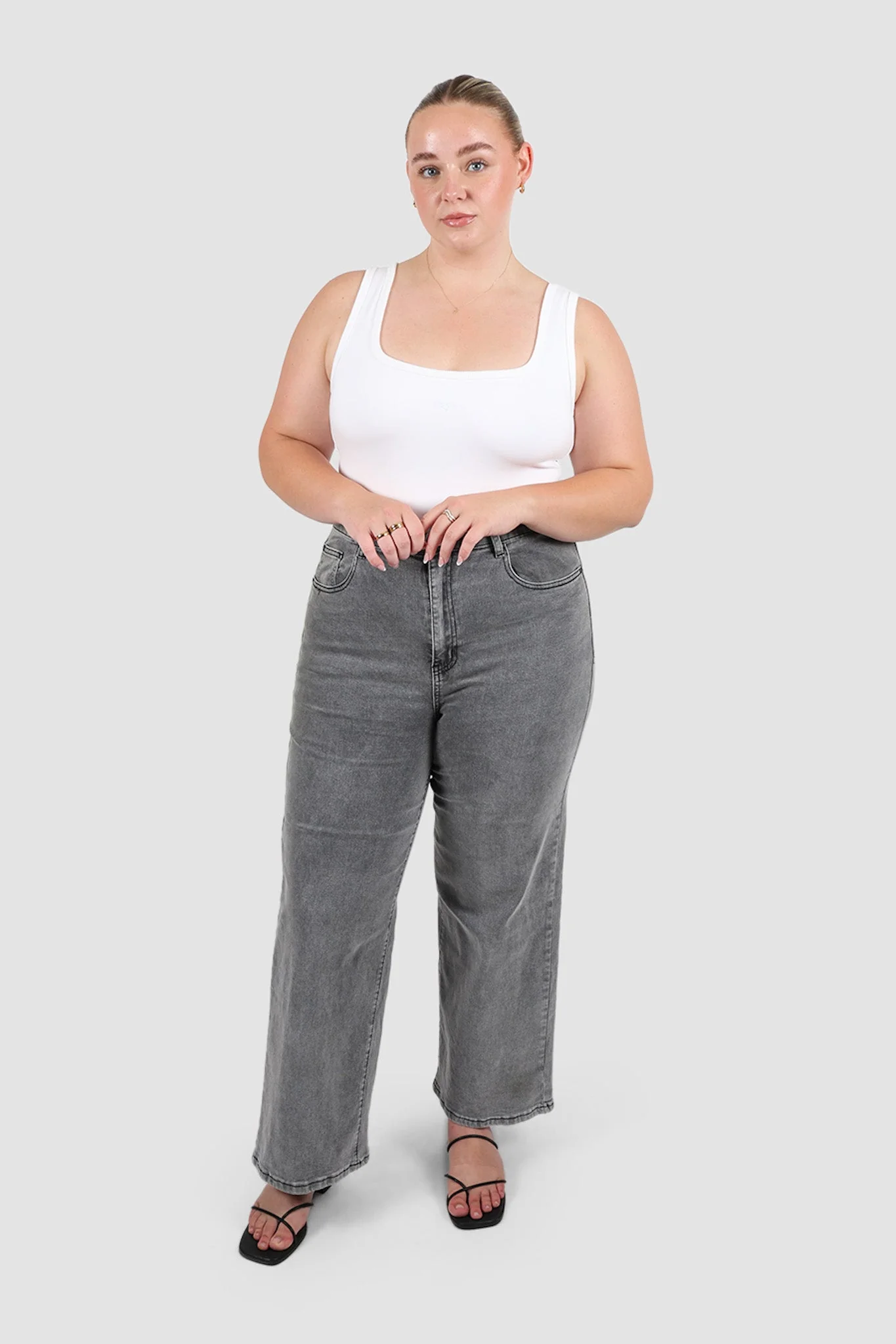 AXEL JEANS GREY WASH - Image 9