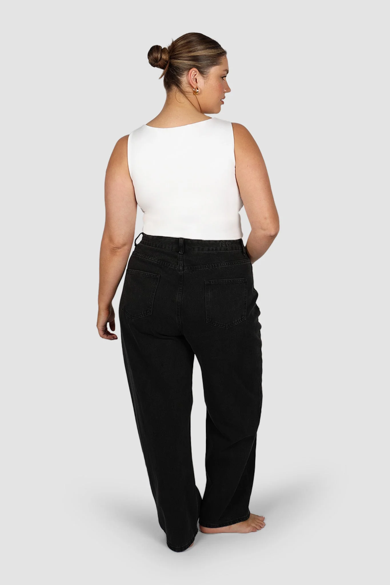 BALDWIN JEANS BLACK WASH - Image 3
