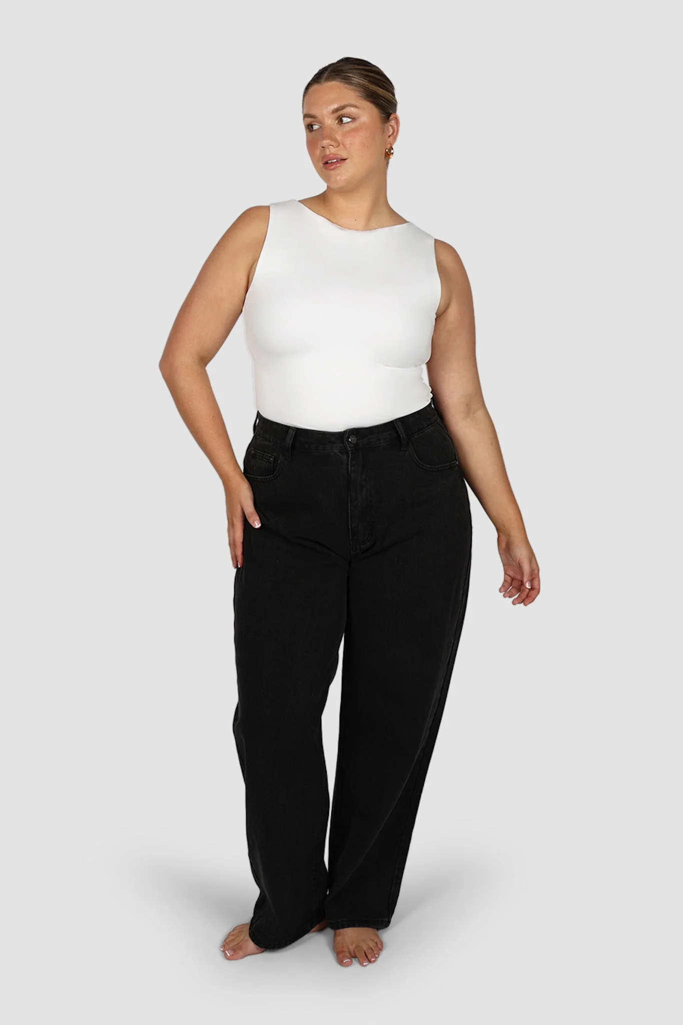 BALDWIN JEANS BLACK WASH - Image 5