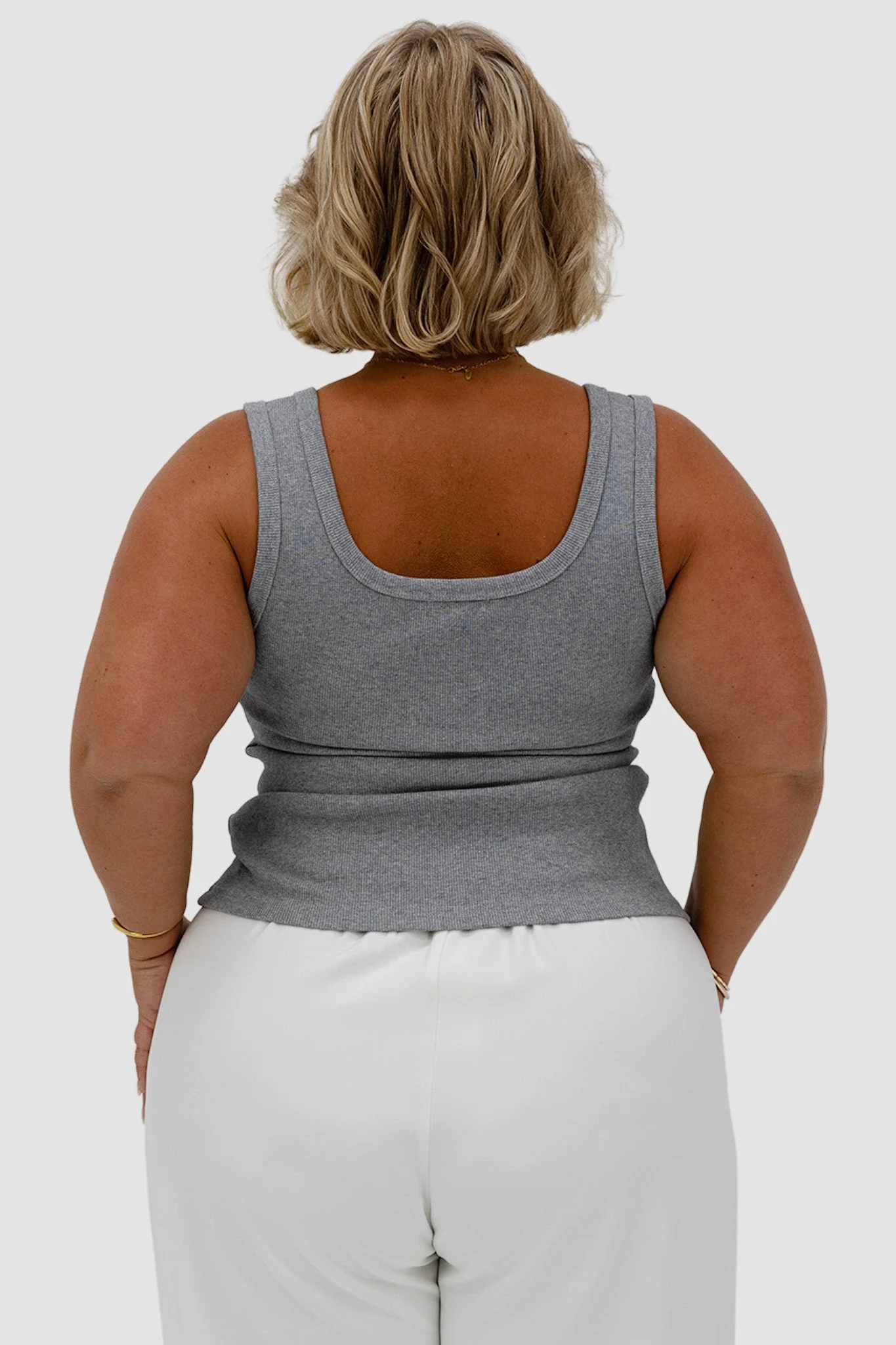 BECKER TOP GREY MARLE - Image 3