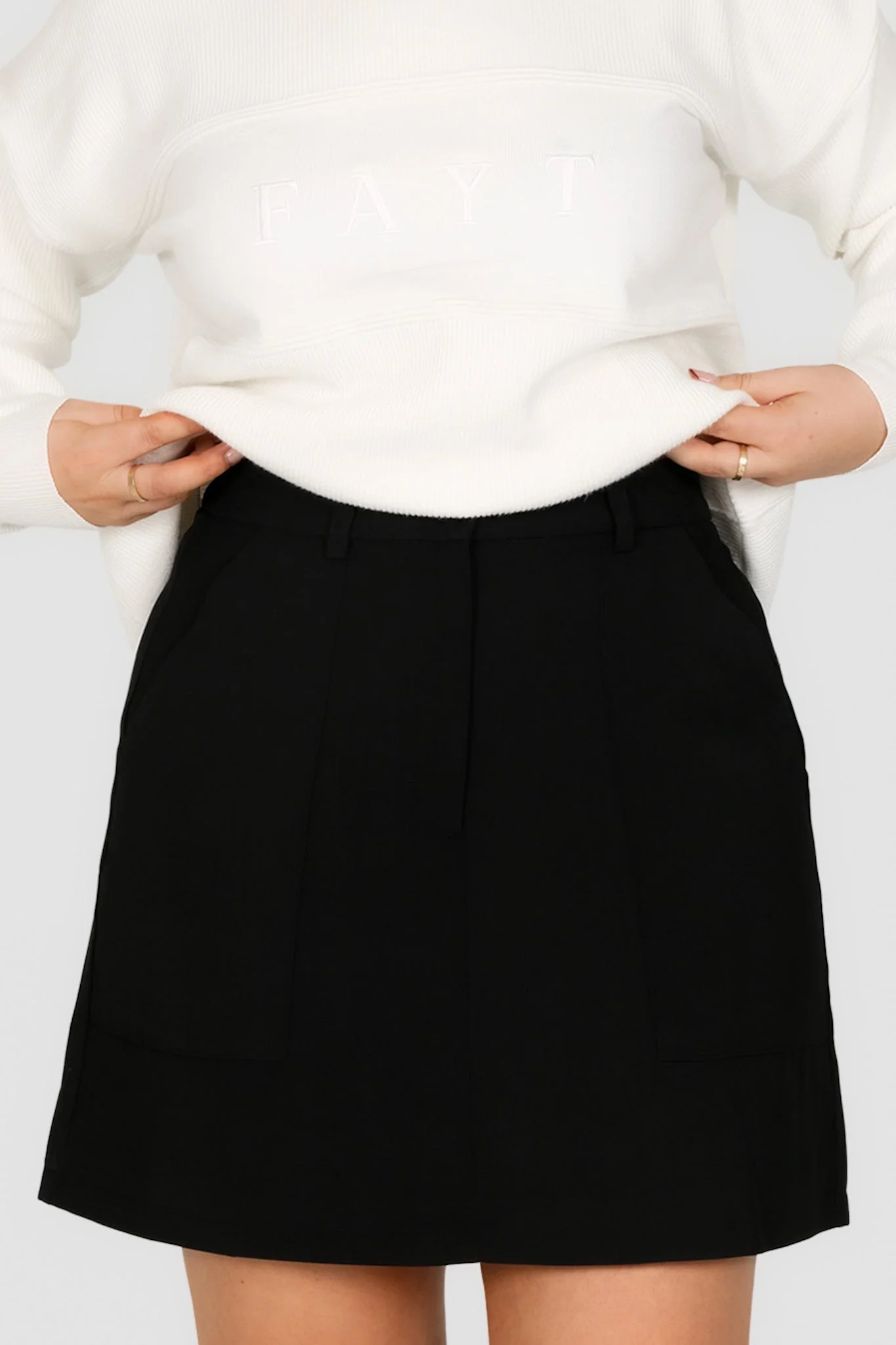 BENNETT SKIRT BLACK - Image 2