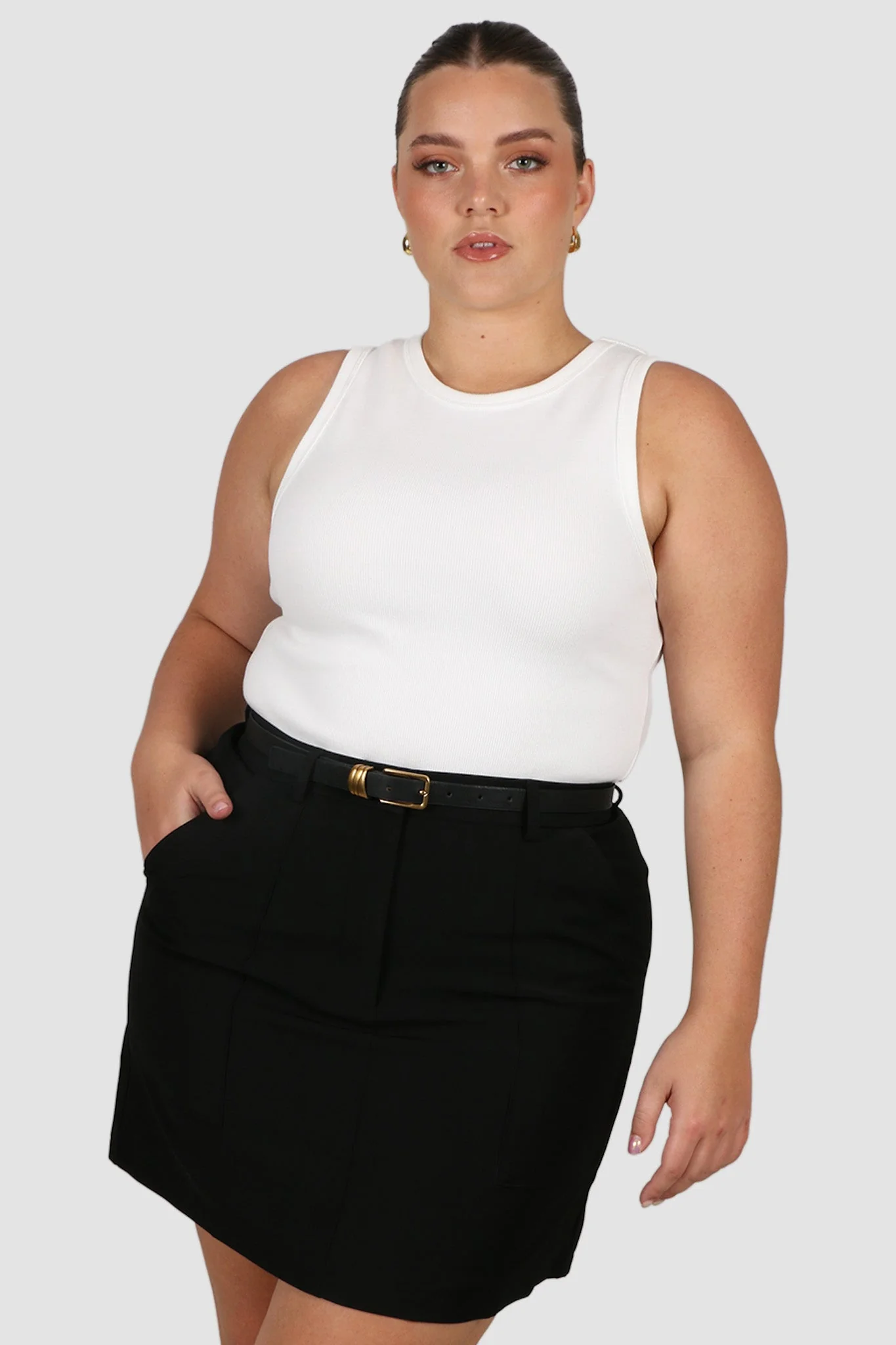 BENNETT SKIRT BLACK - Image 3