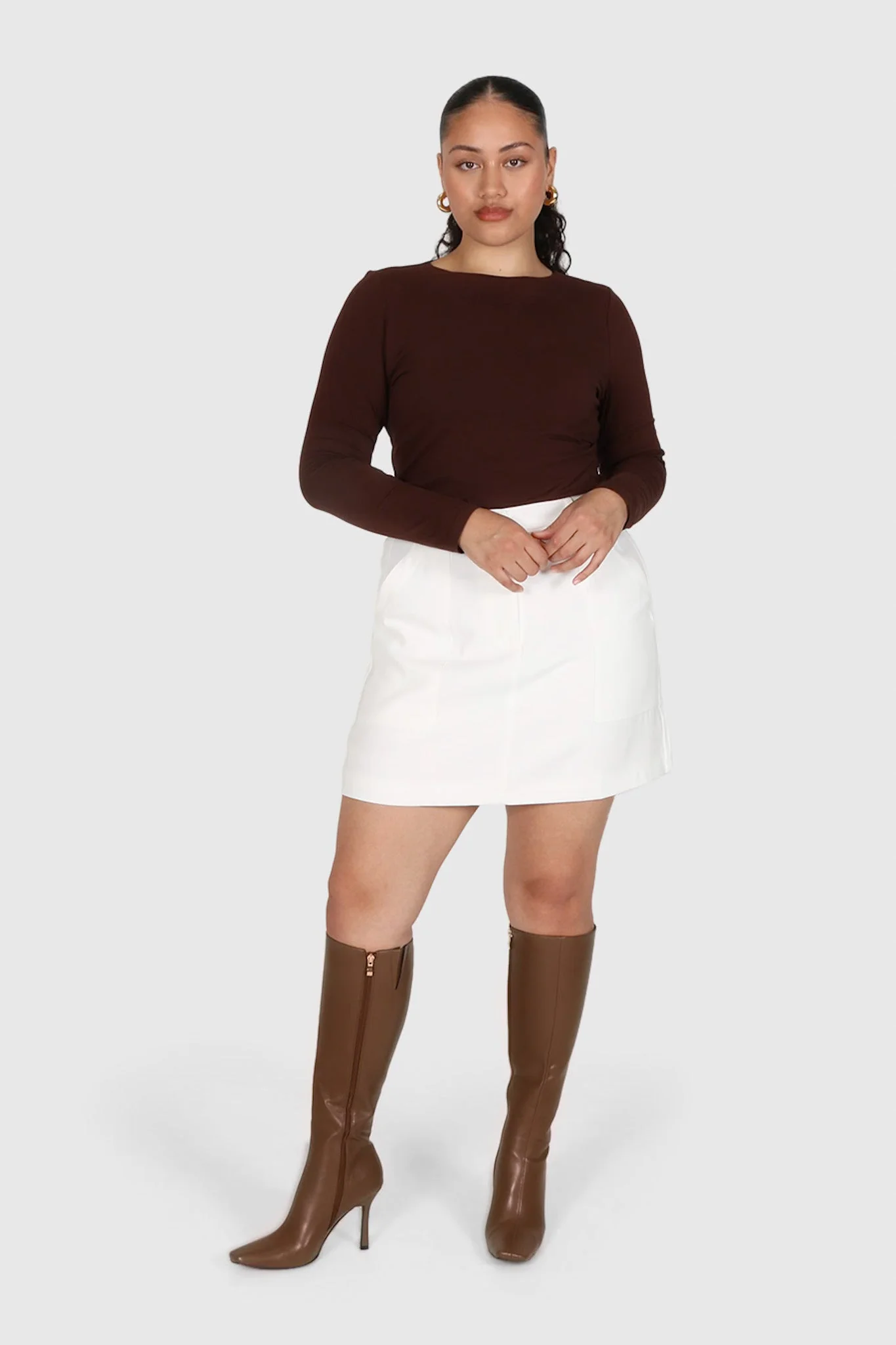 BENNETT SKIRT WHITE - Image 3