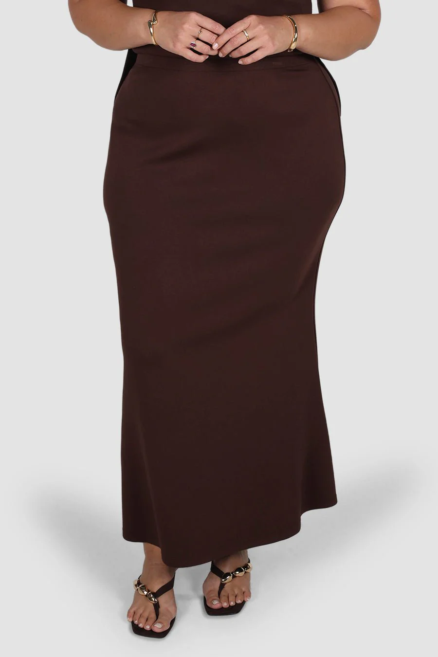 CALAIS SKIRT ESPRESSO - Image 3