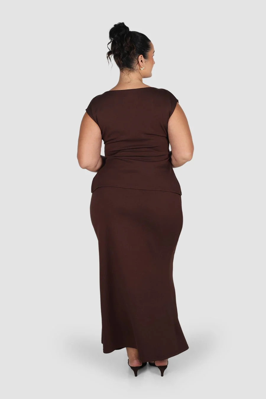 CALAIS SKIRT ESPRESSO - Image 6