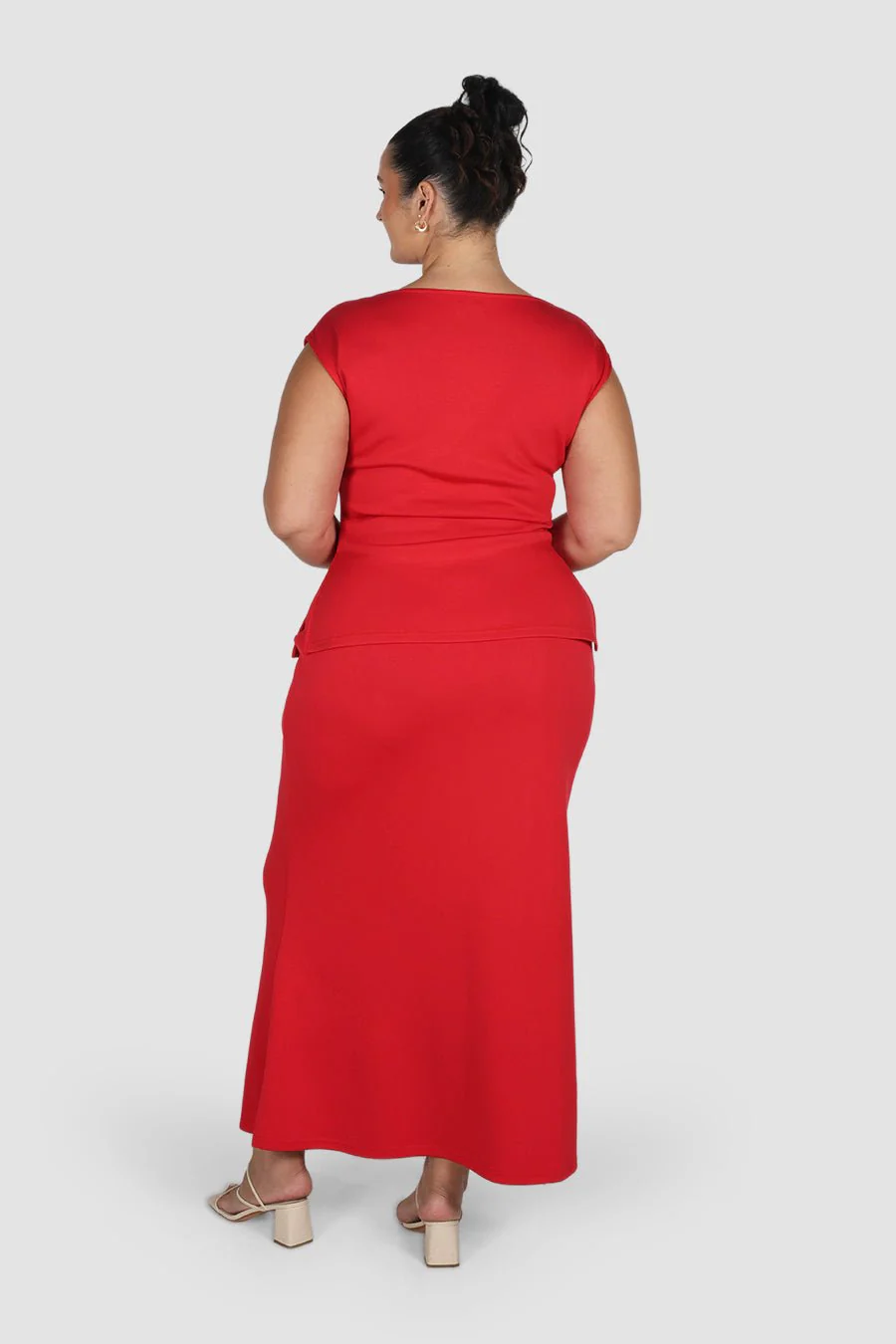 CALAIS SKIRT RED - Image 11