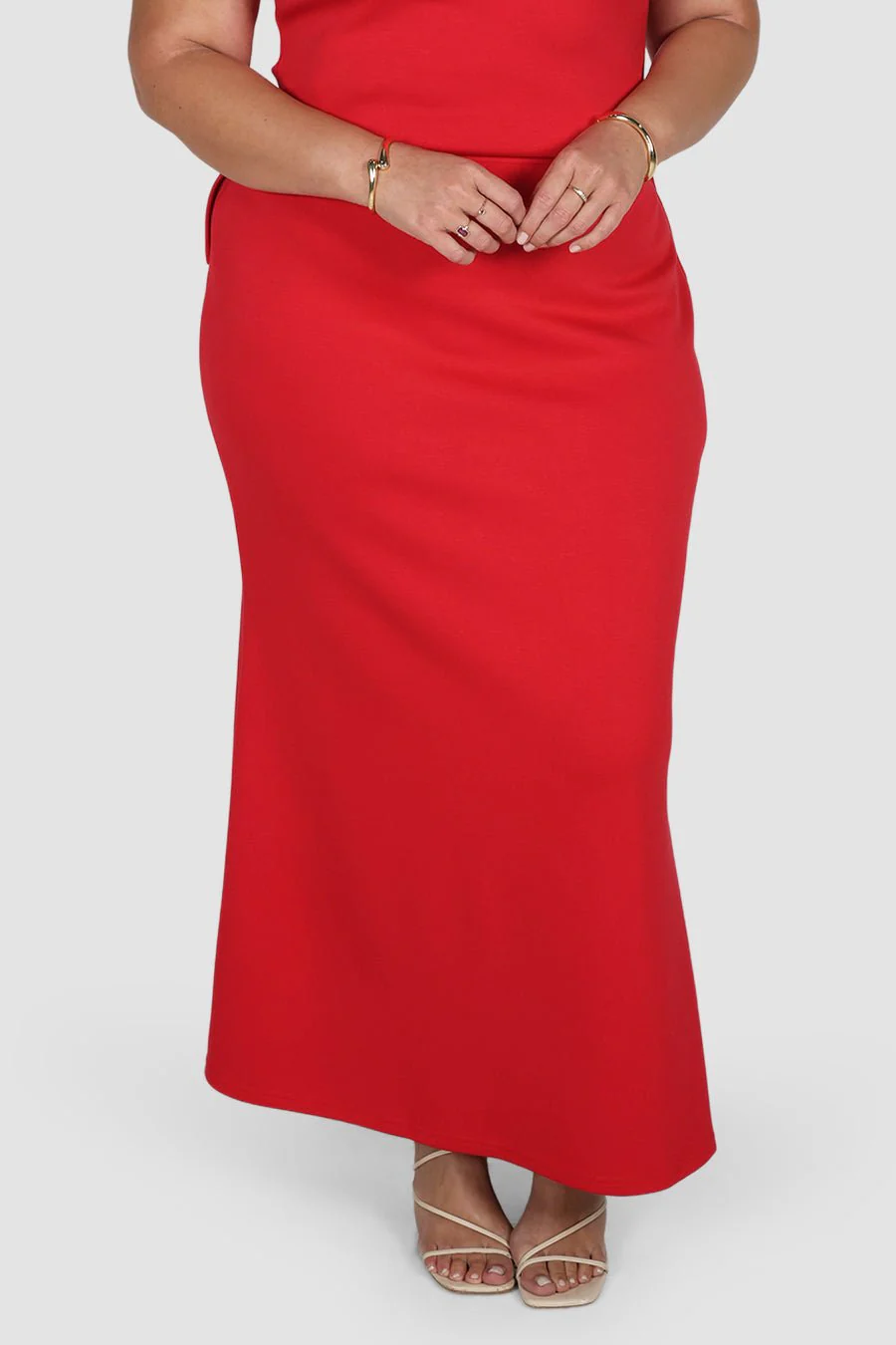 CALAIS SKIRT RED - Image 8