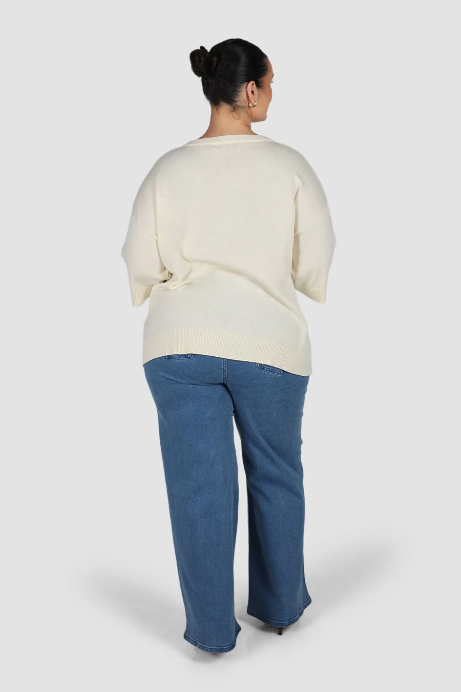 CALDER KNIT TOP MILK - Image 5