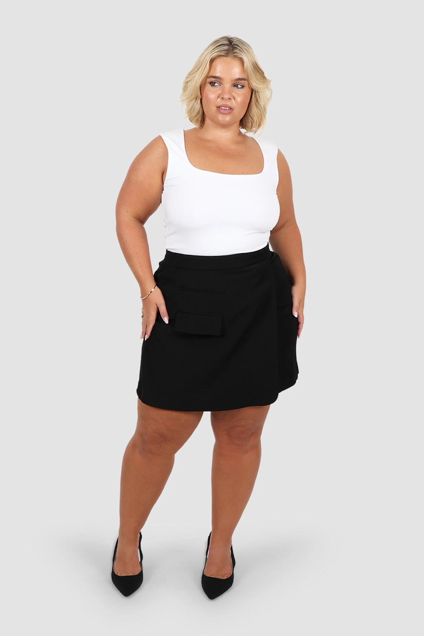 CALIE SKIRT BLACK