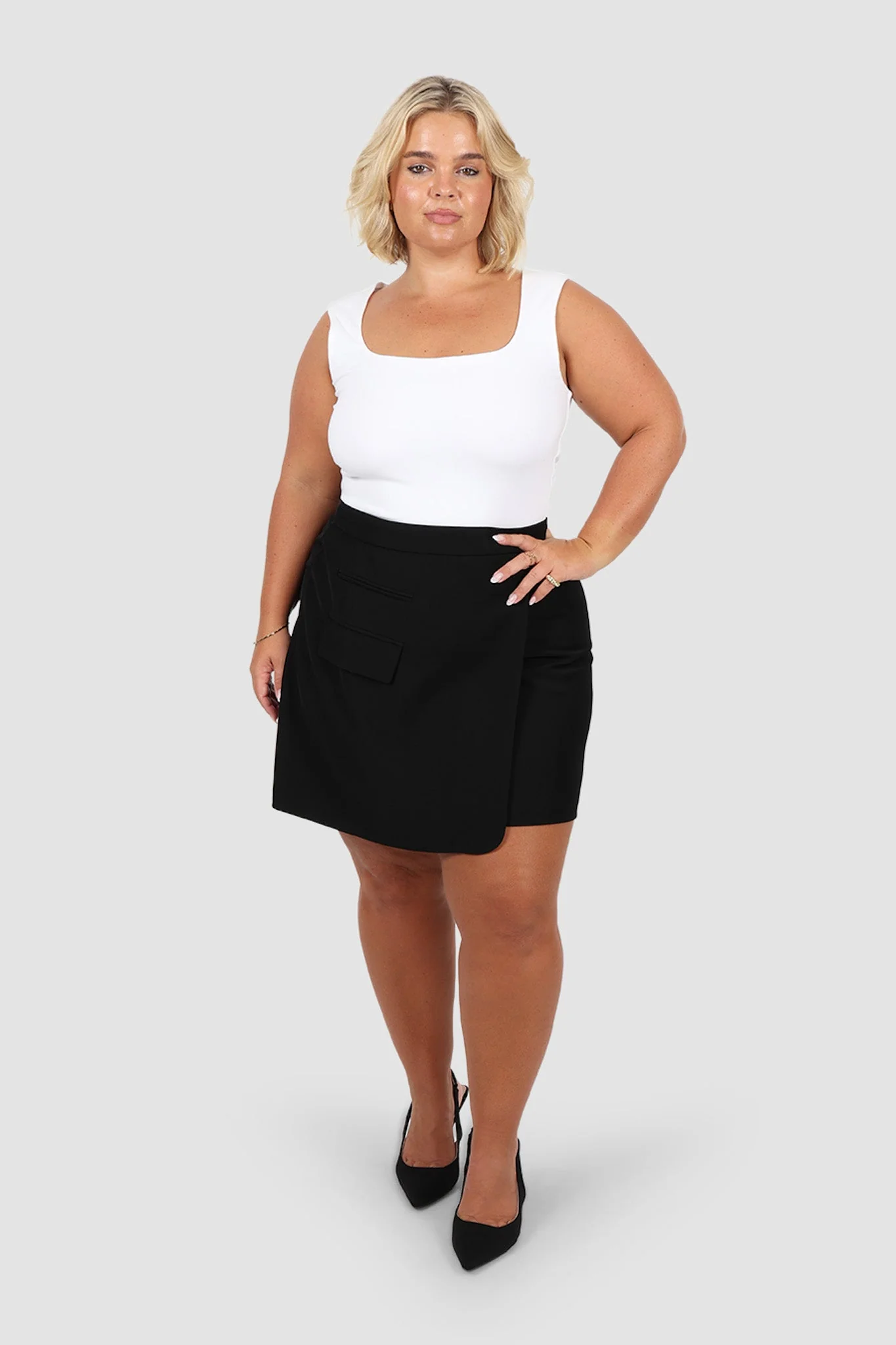 CALIE SKIRT BLACK - Image 6