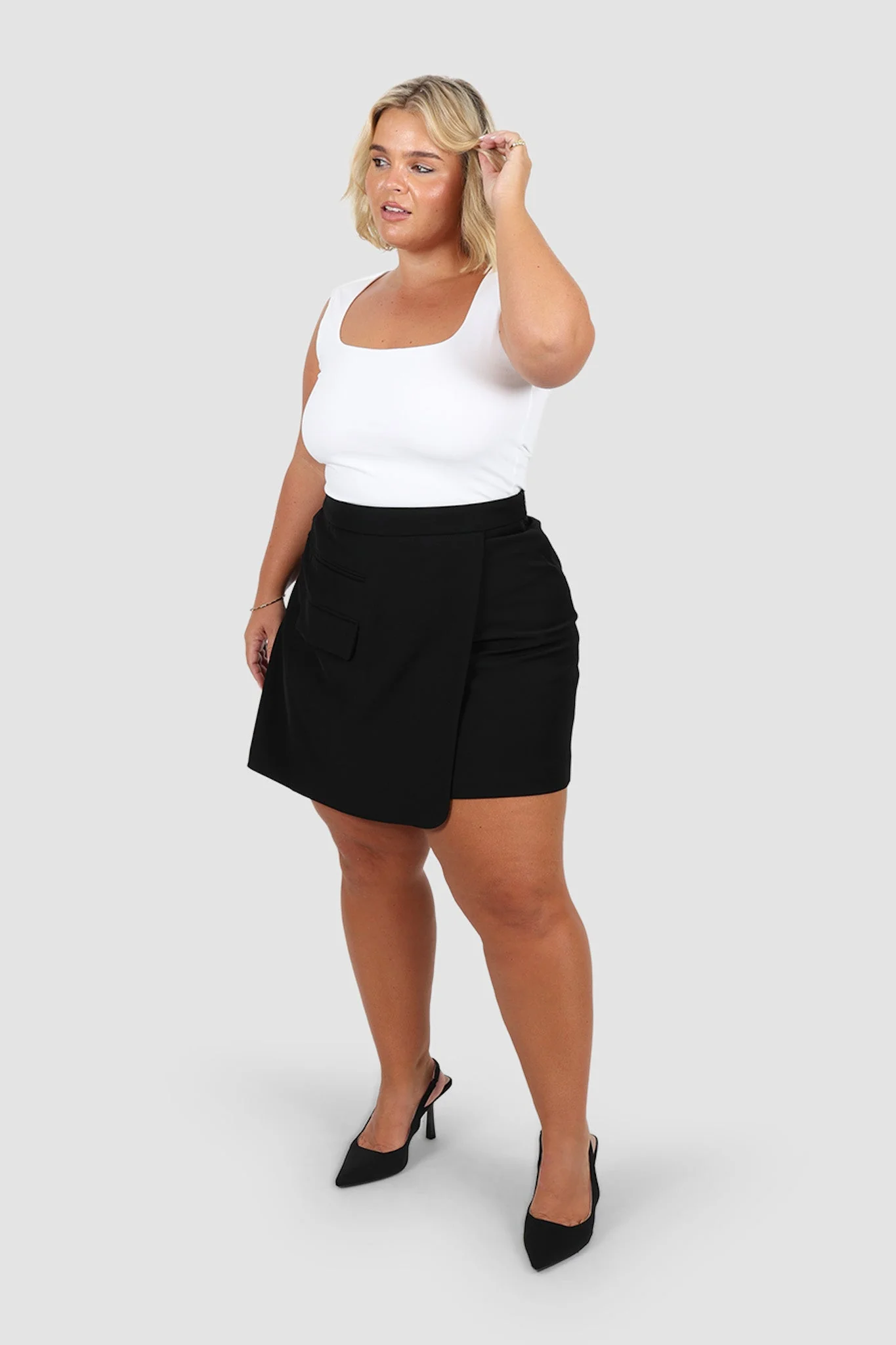 CALIE SKIRT BLACK - Image 8