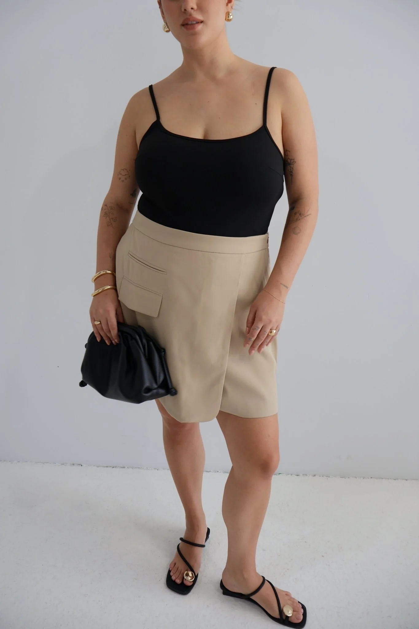 CALIE SKIRT COFFEE