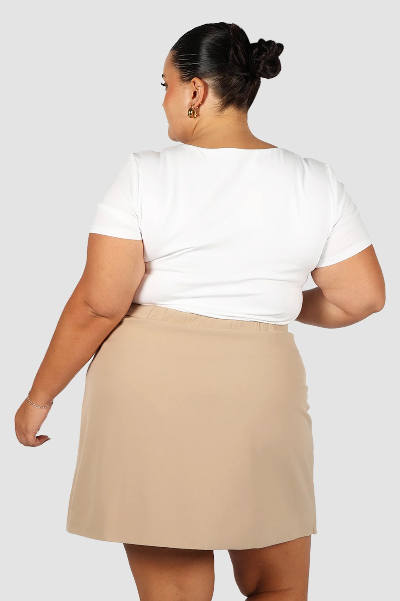 CALIE SKIRT COFFEE - Image 10
