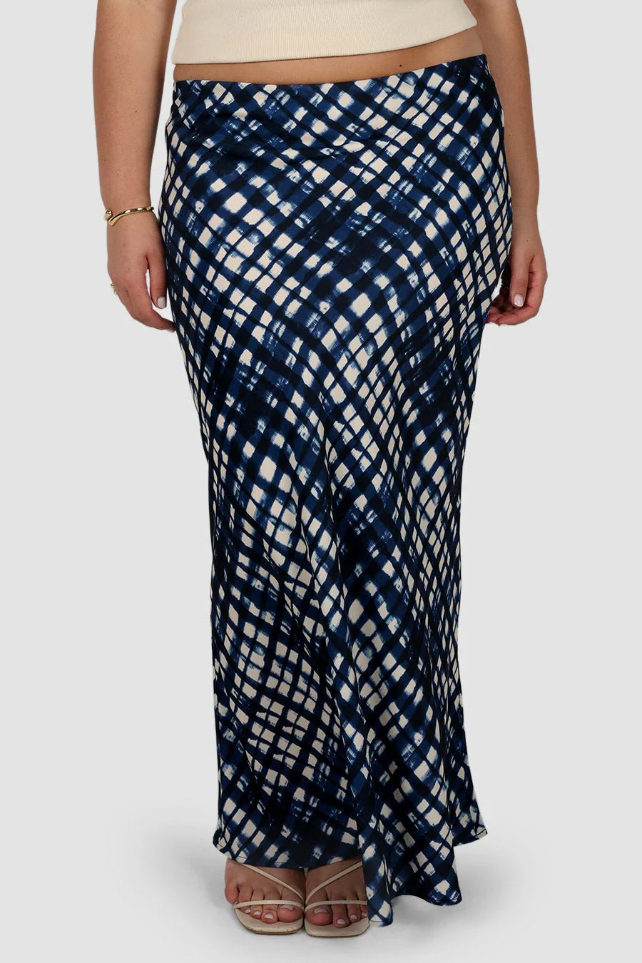 CELENE SKIRT MIDNIGHT LATTICE - Image 3