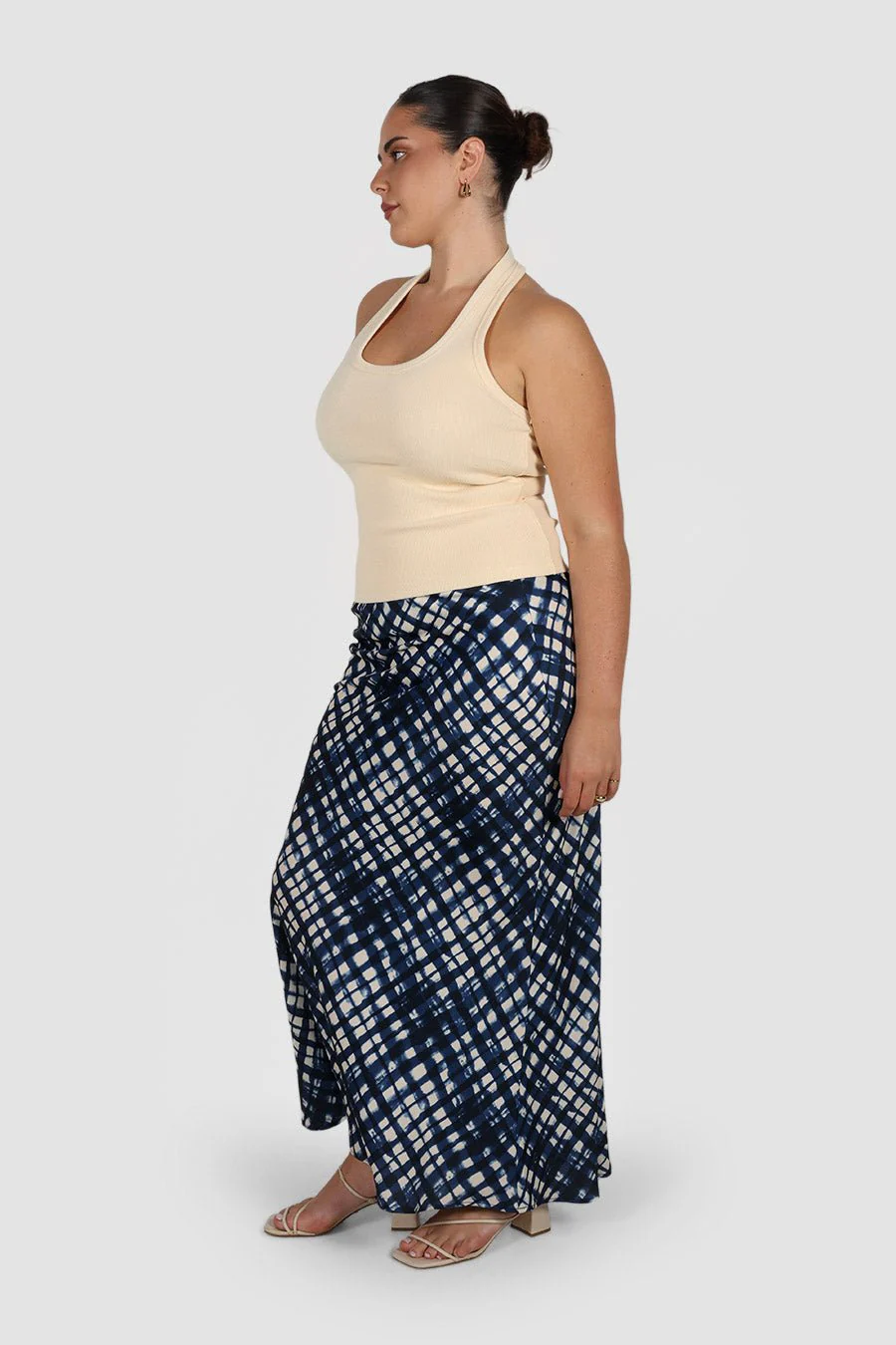 CELENE SKIRT MIDNIGHT LATTICE - Image 4
