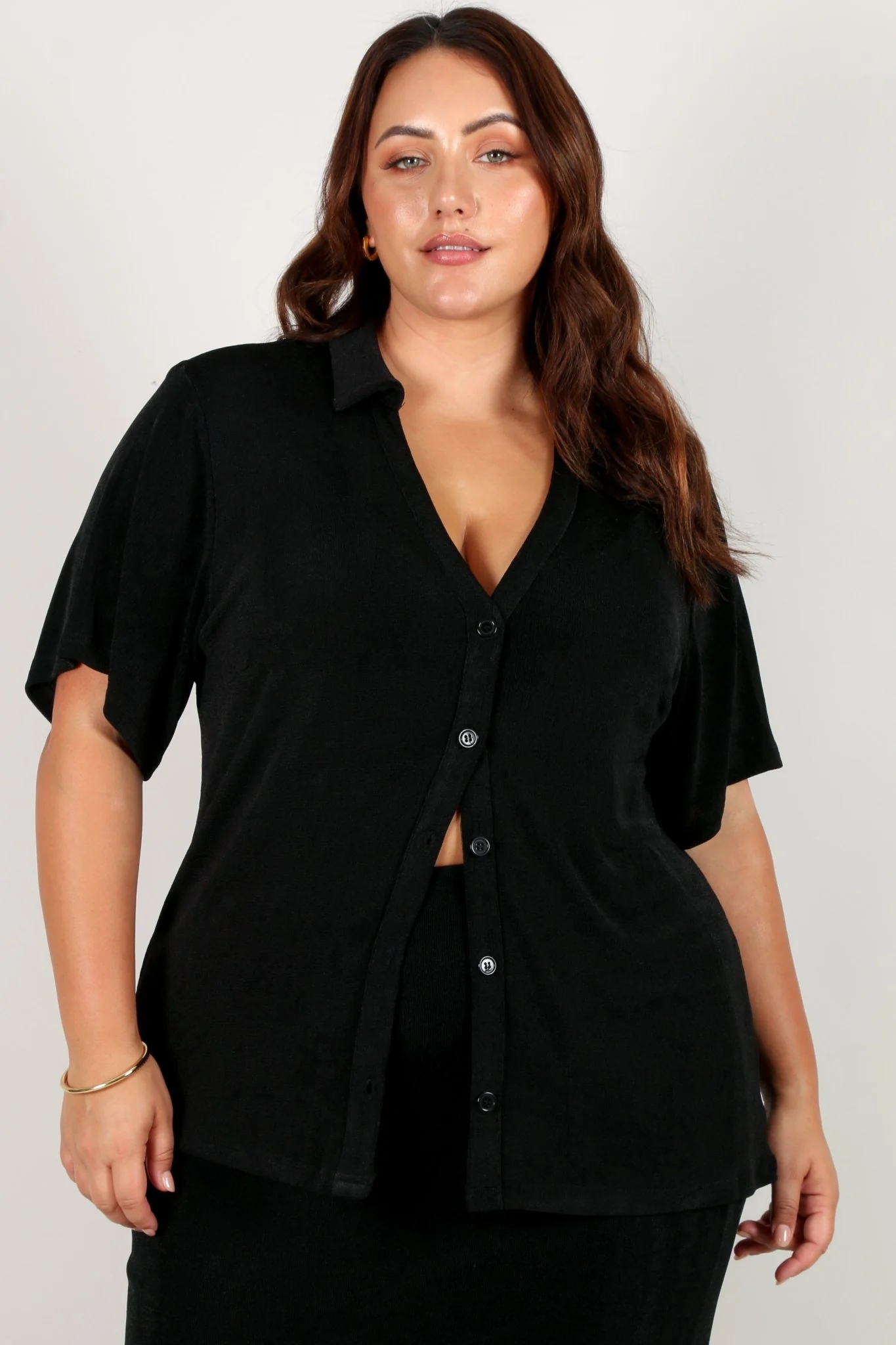 CHELSEA FULL LENGTH TOP BLACK - Image 10