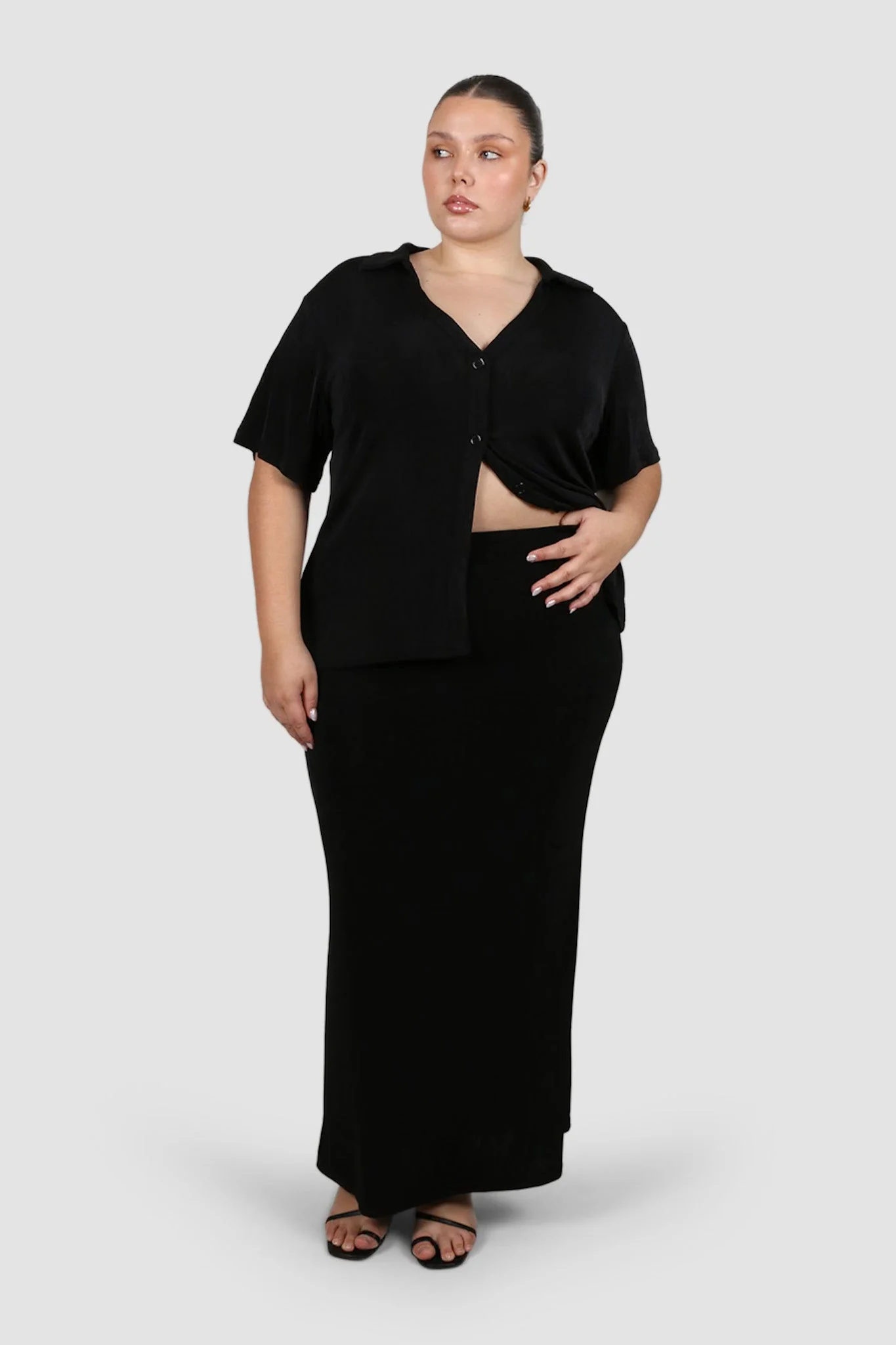 SOLA SKIRT BLACK - Image 2