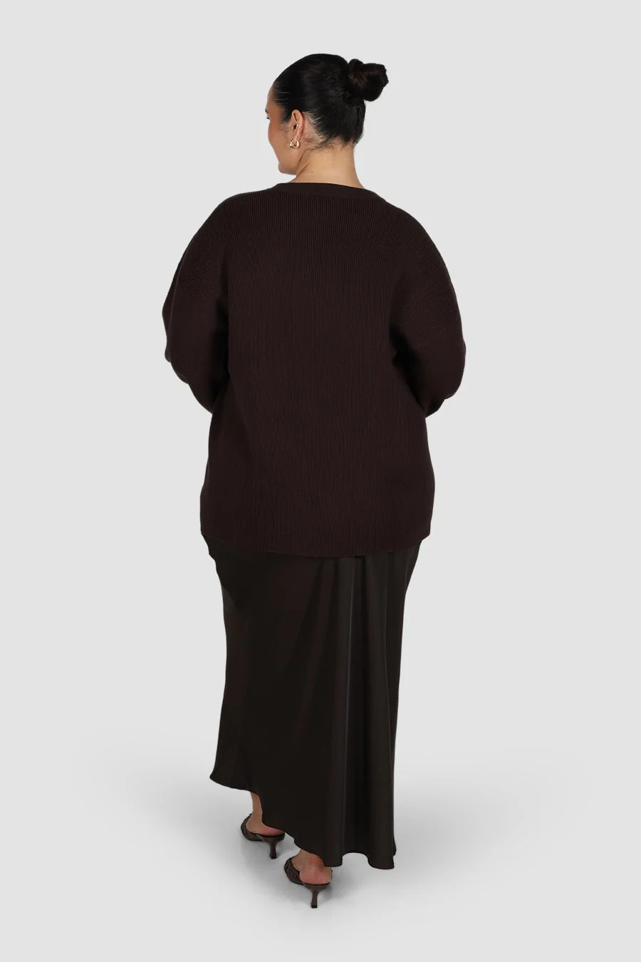 CORLEN OVERSIZED KNIT ESPRESSO - Image 6