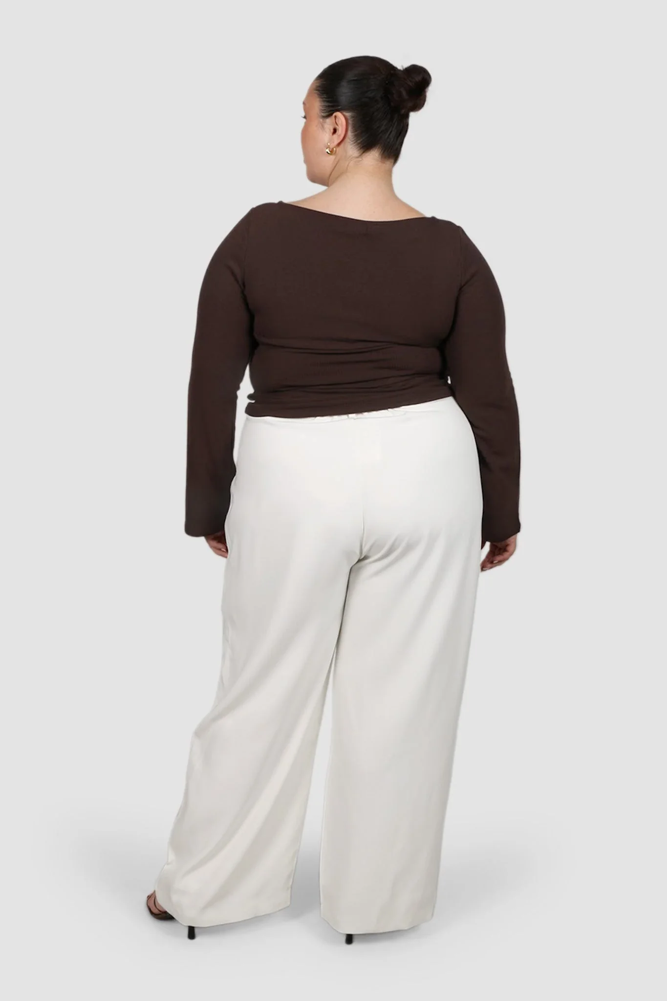 DAKOTA RIBBED TOP ESPRESSO - Image 7