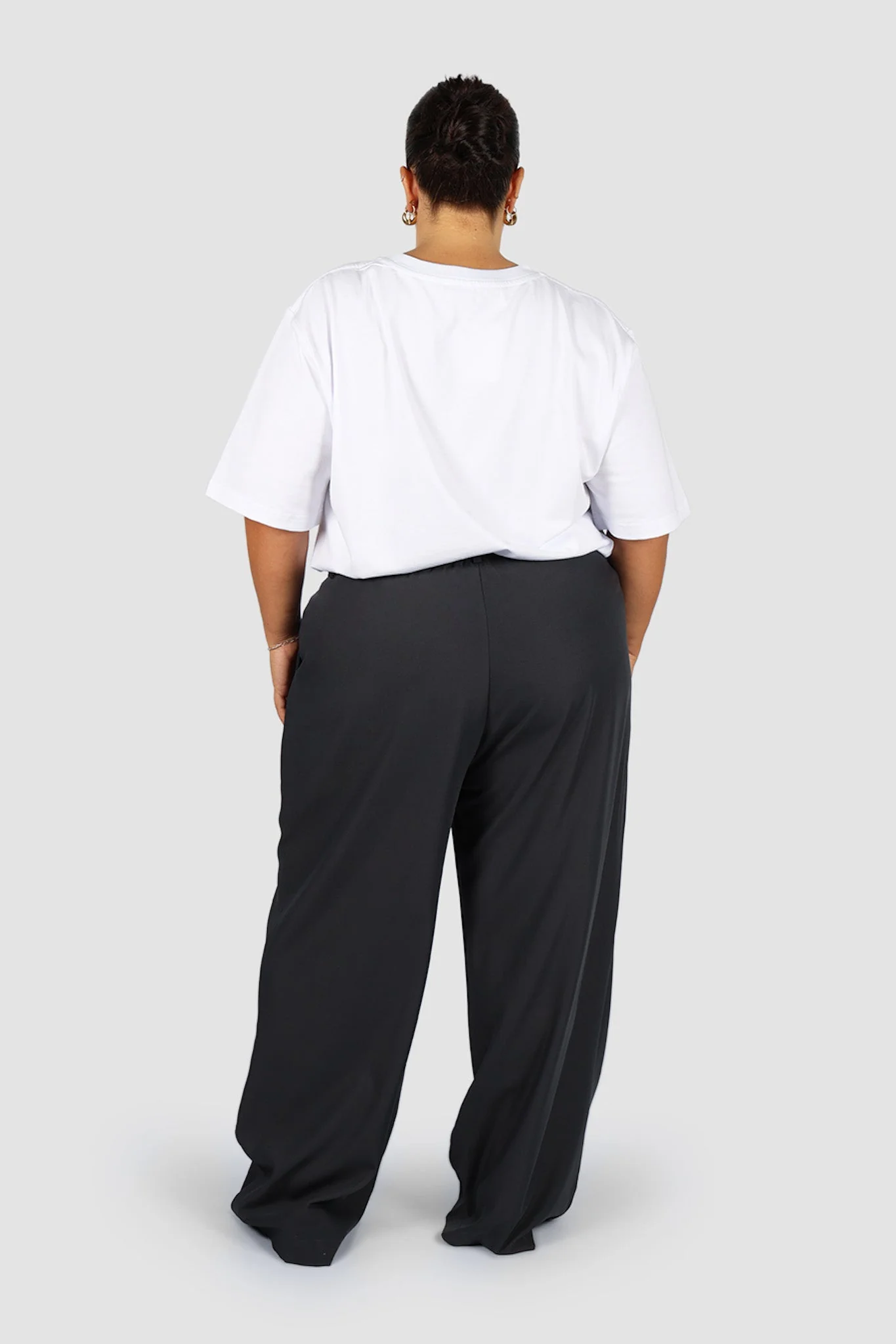 DOWNTOWN PANT DEEP CHARCOAL - Image 4