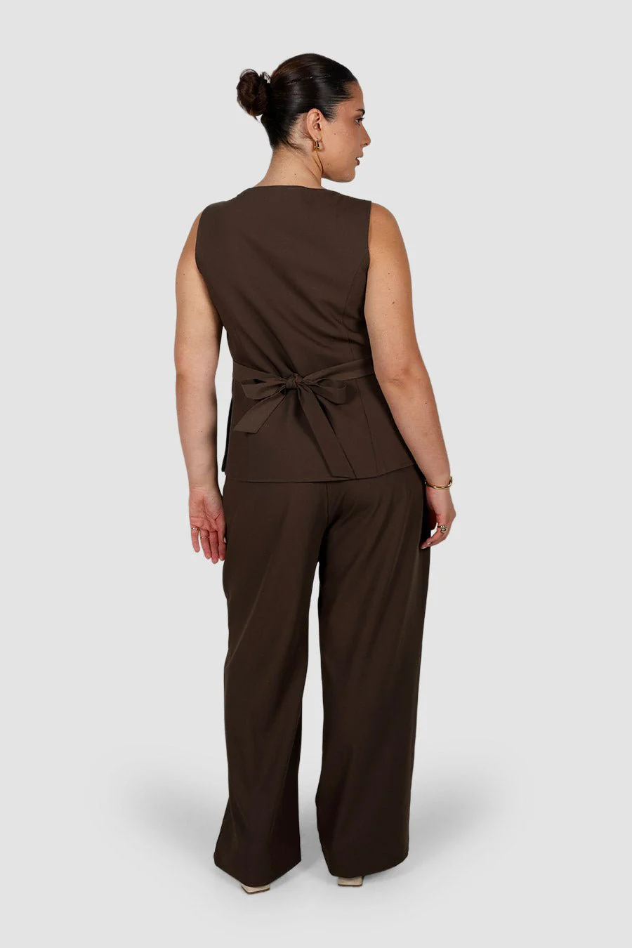 DOWNTOWN PANT CHOCOLATE - Image 6