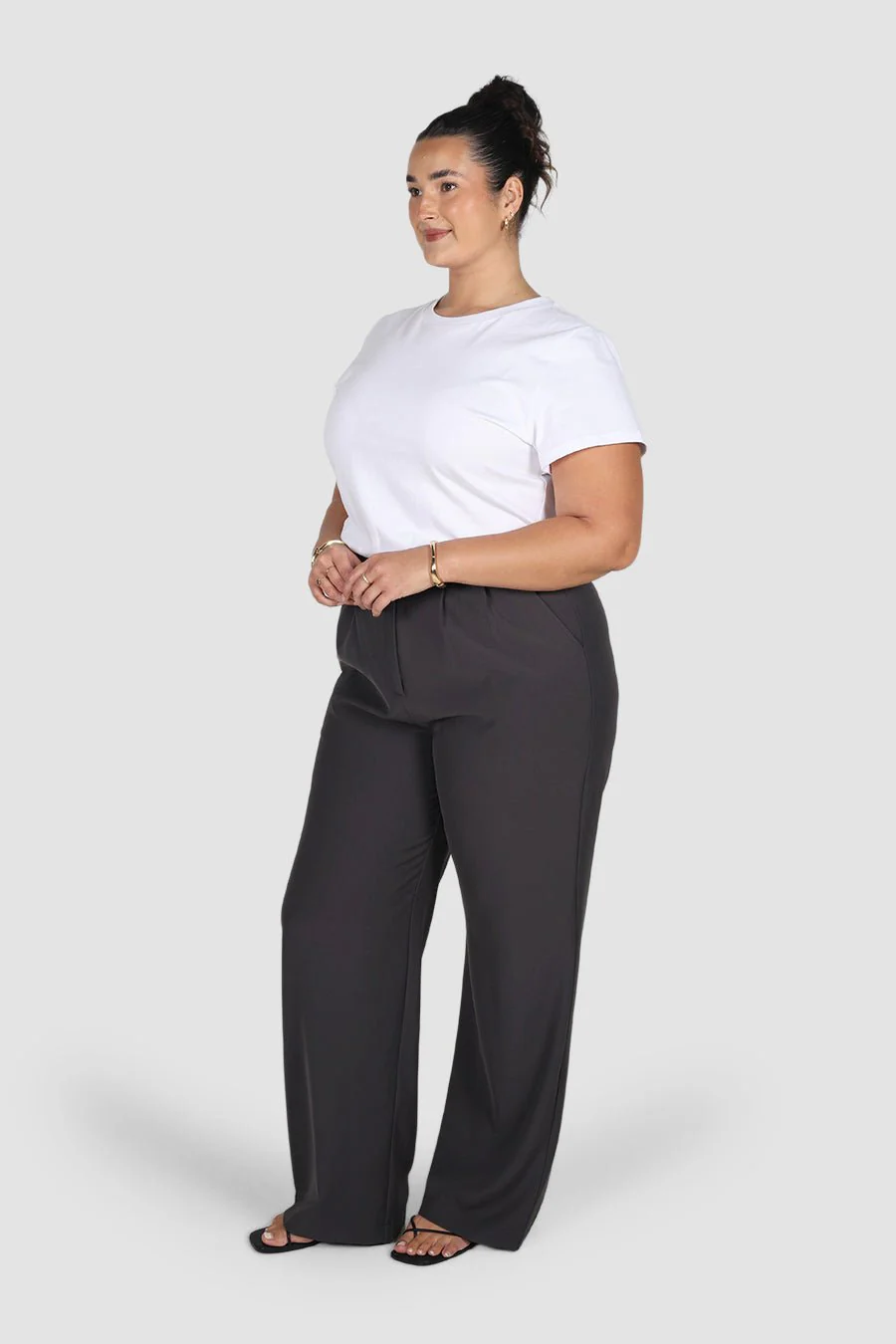 DOWNTOWN PANT SLATE TALL FIT - Image 4