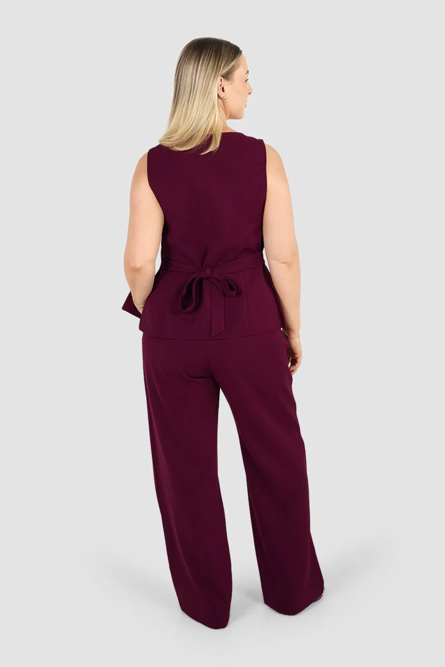 DOWNTOWN PANT WINE - Image 11