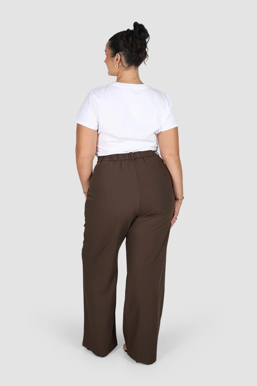 DOWNTOWN PANT CHOCOLATE TALL FIT - Image 5