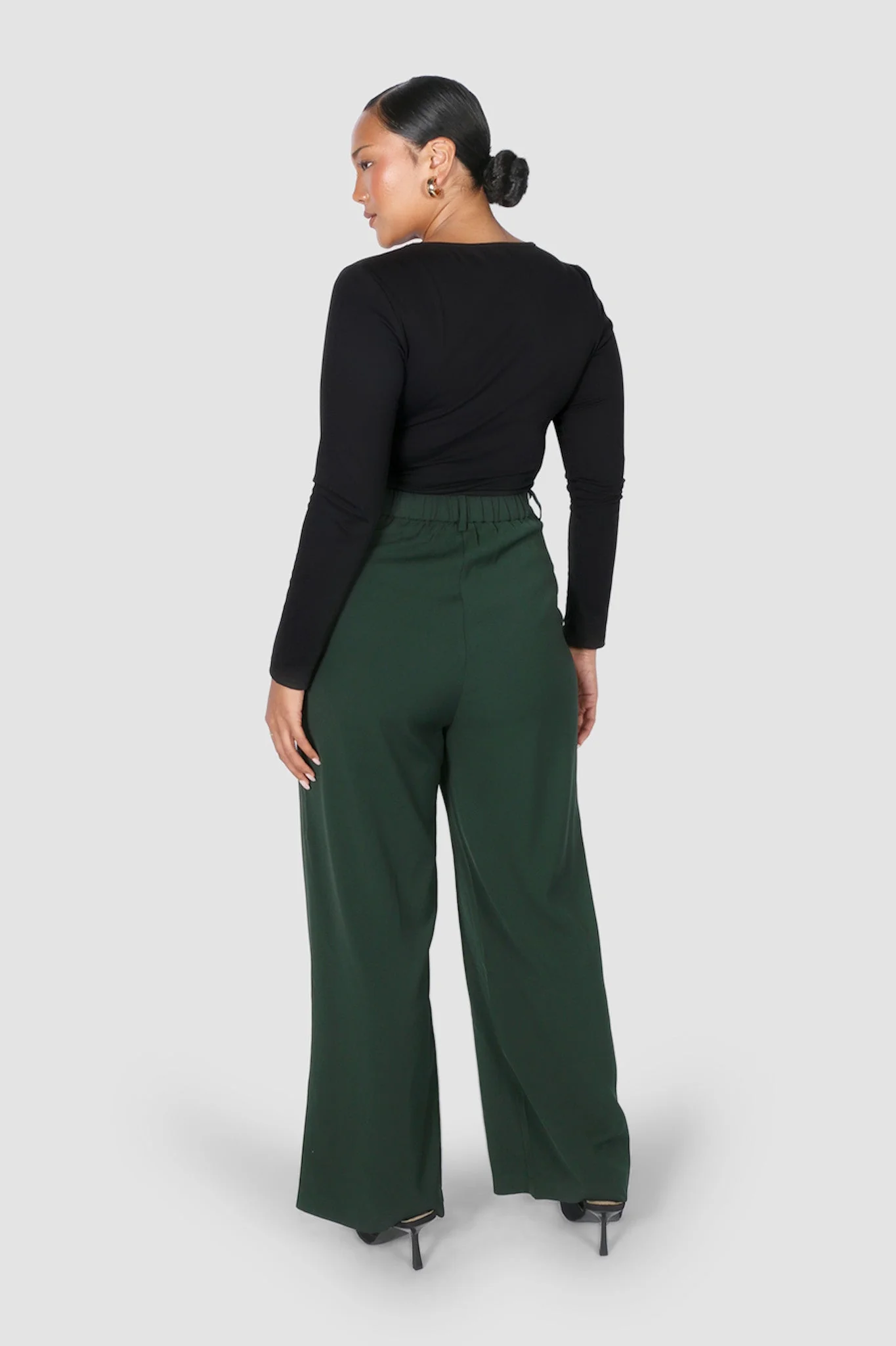 DOWNTOWN PANT DEEP GREEN - Image 6