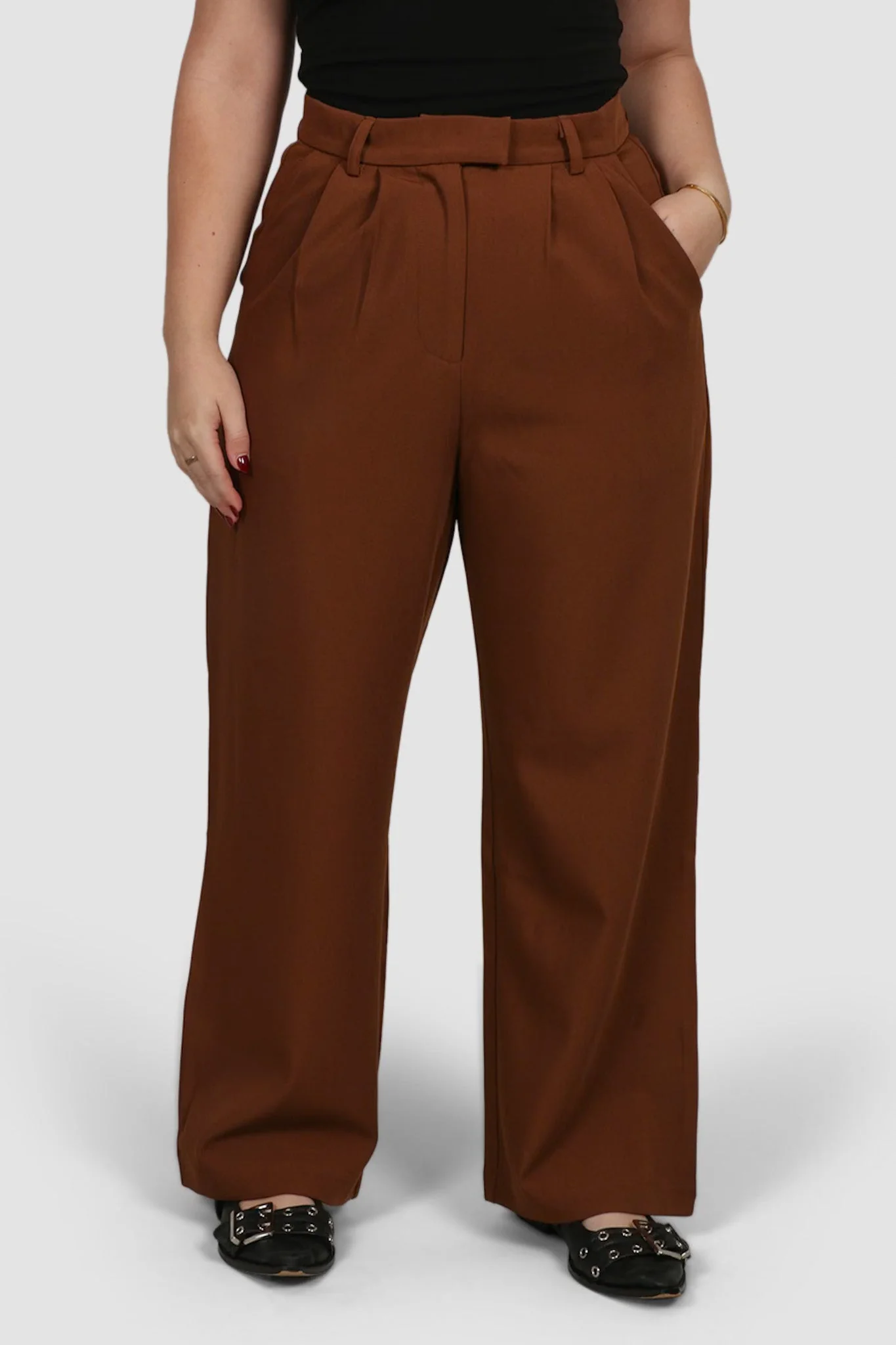 DOWNTOWN PANT RUST - Image 2