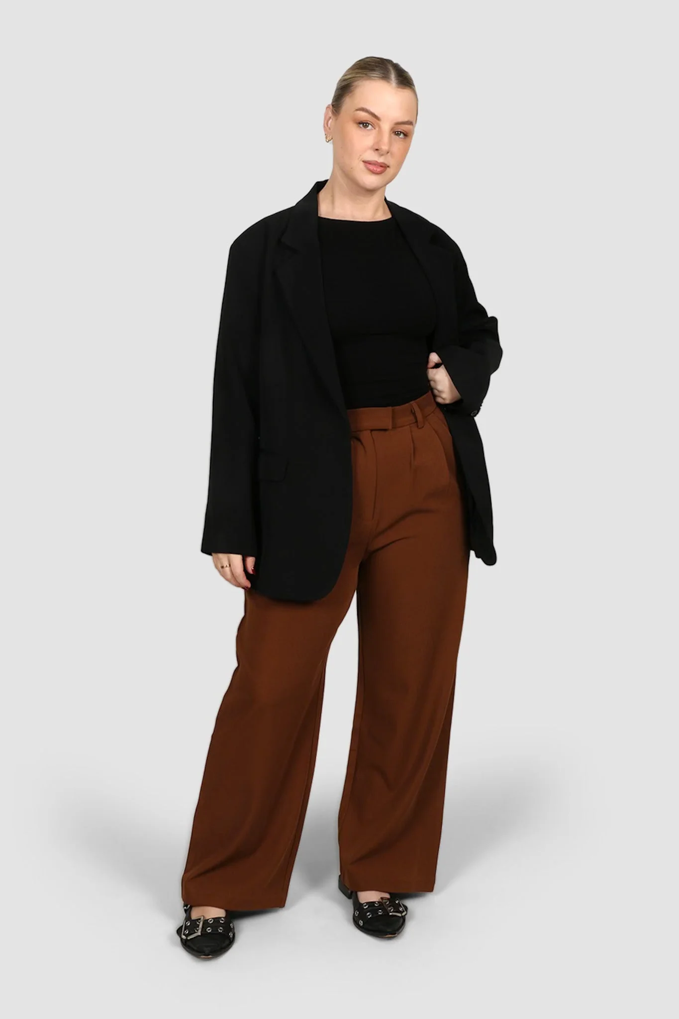 DOWNTOWN PANT RUST - Image 4