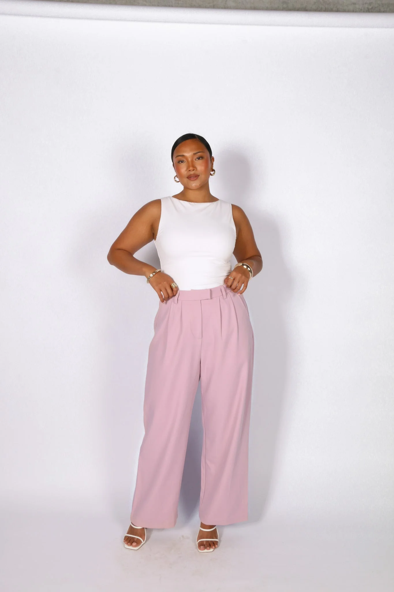 DOWNTOWN PANT SOFT MUSK - Image 4