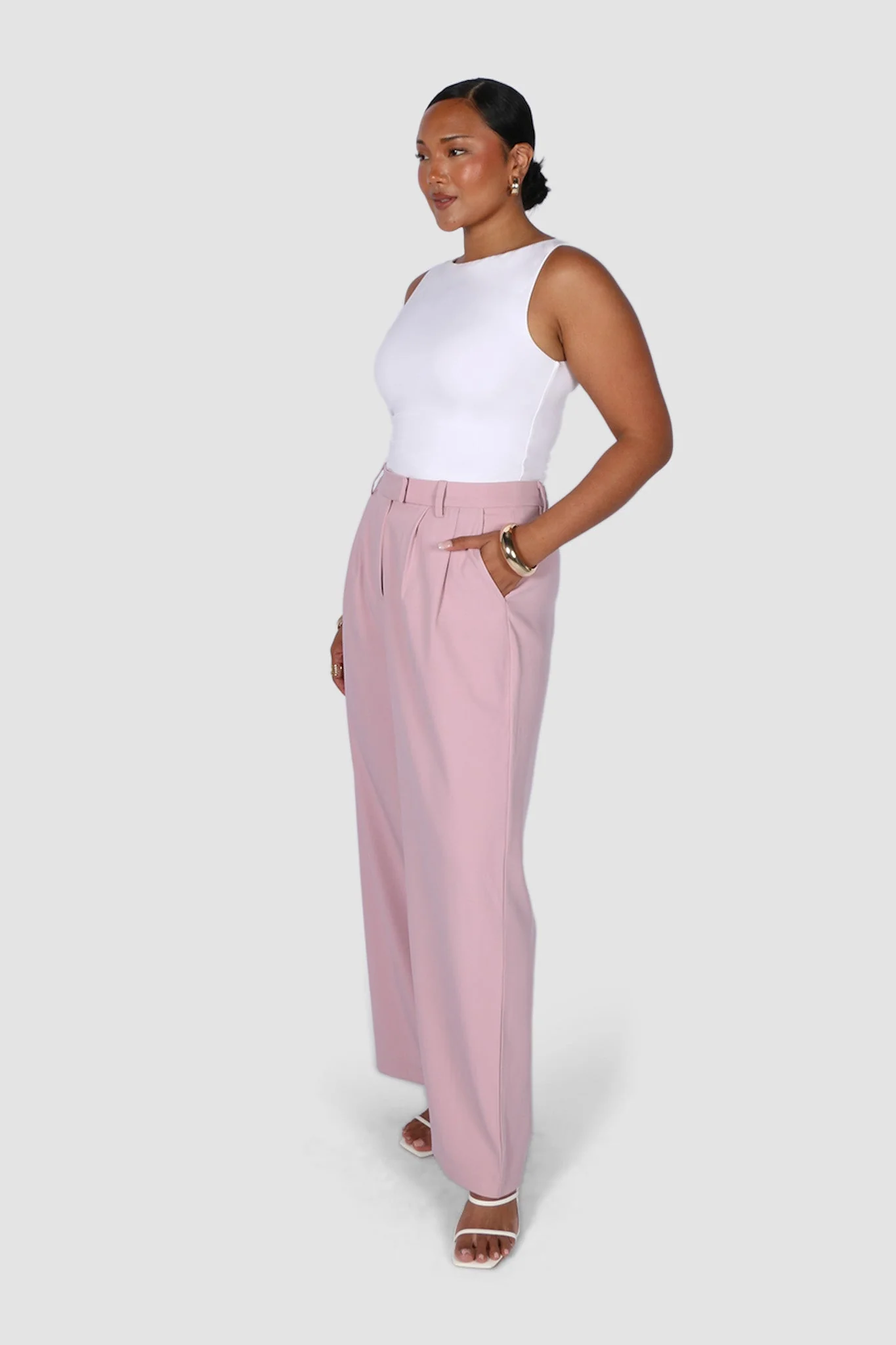 DOWNTOWN PANT SOFT MUSK - Image 5