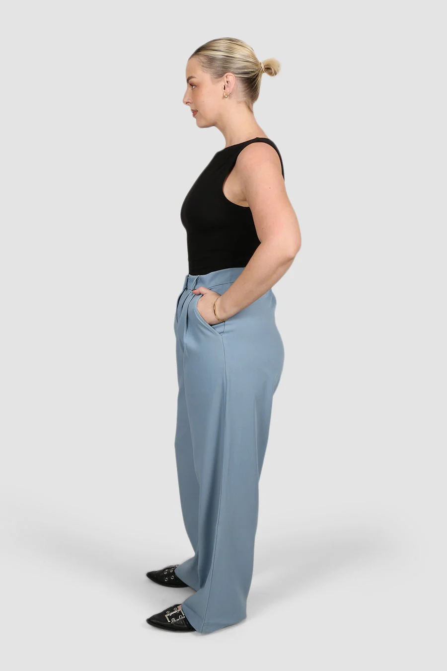 DOWNTOWN PANT STEEL - Image 2