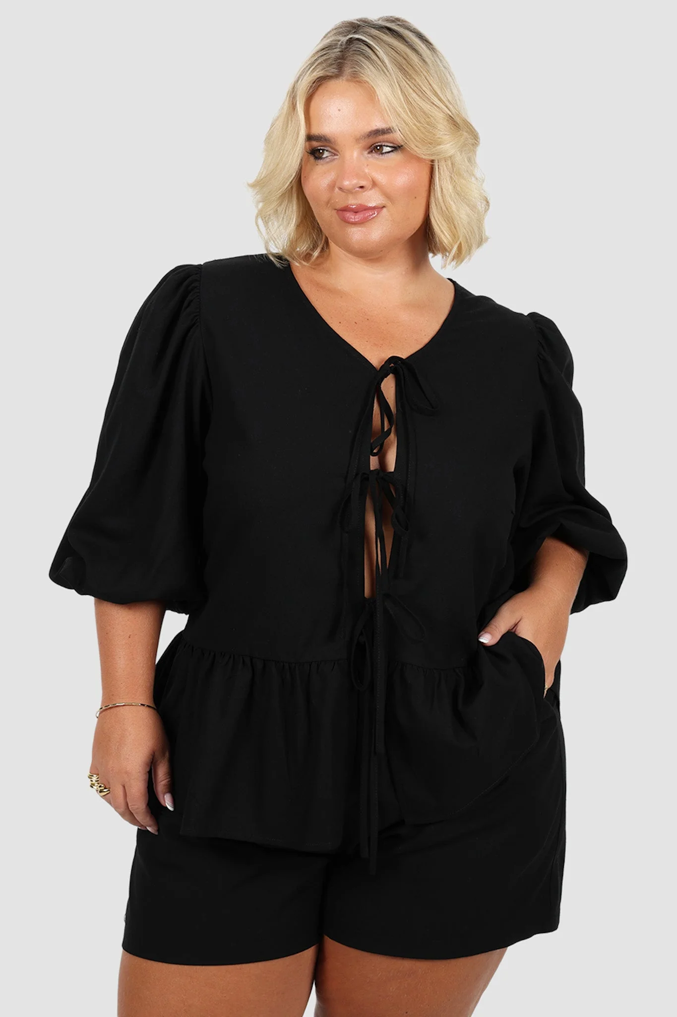 FAWN TOP BLACK - Image 9