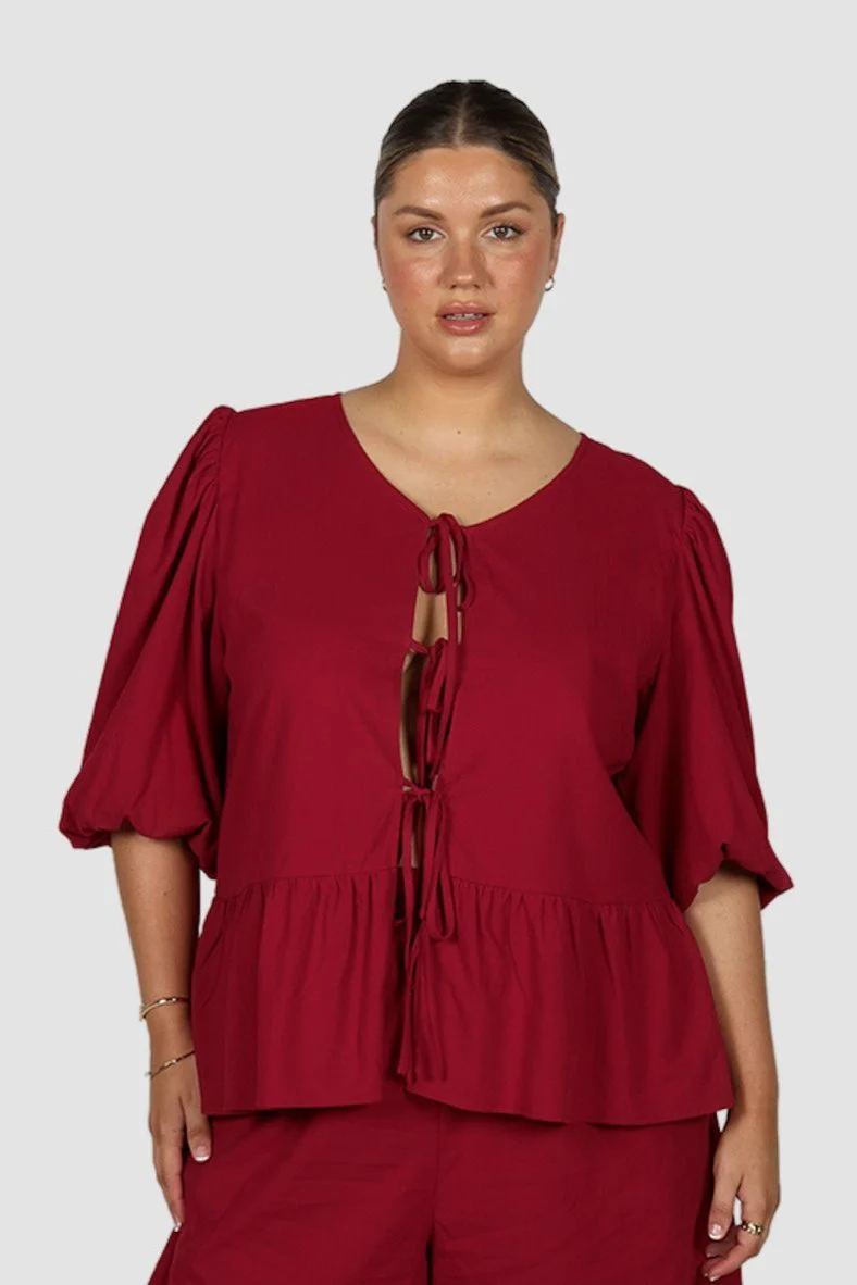 FAWN TOP RED - Image 11