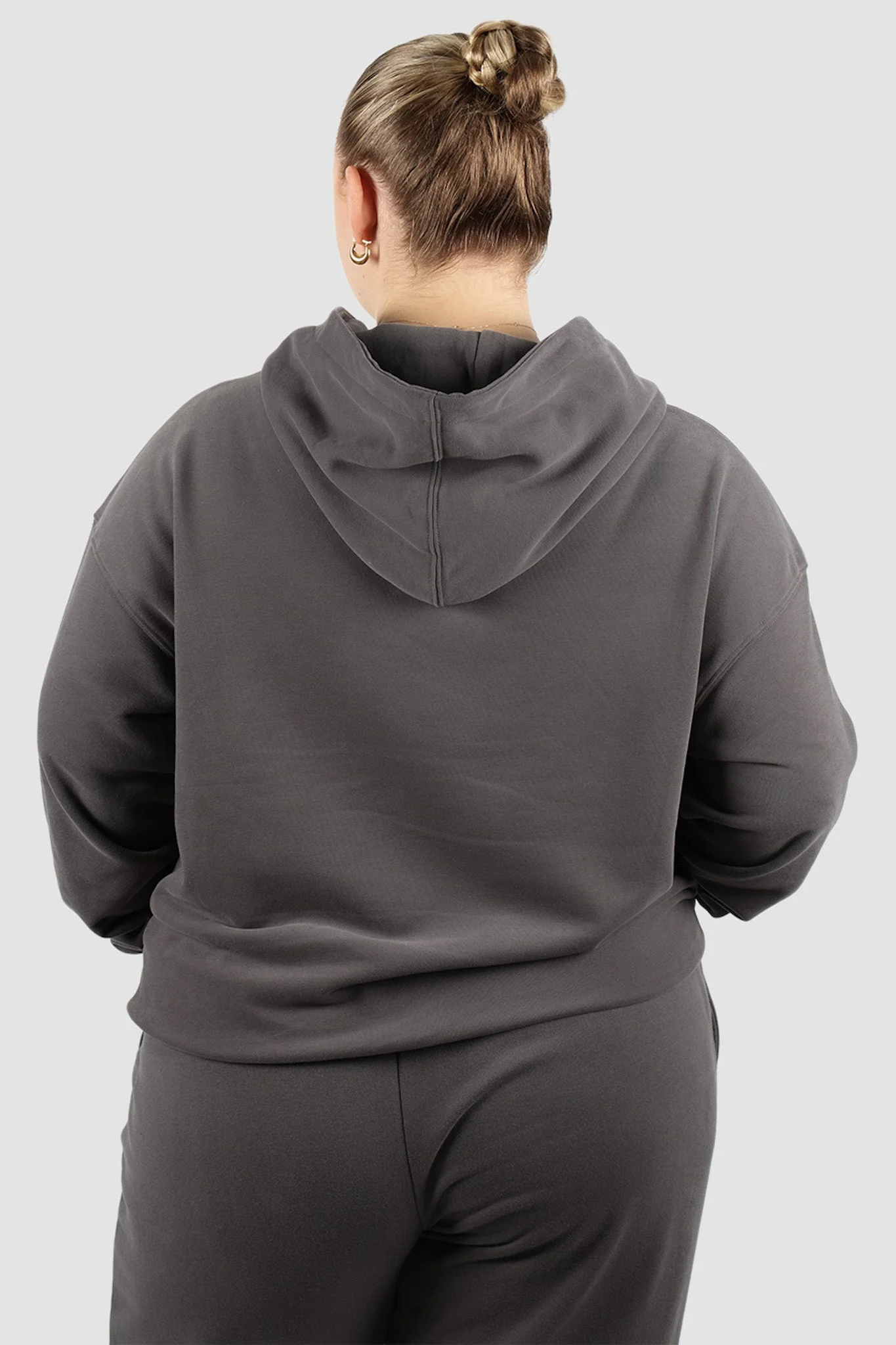 FAYT LOGO HOODIE CHARCOAL - Image 14