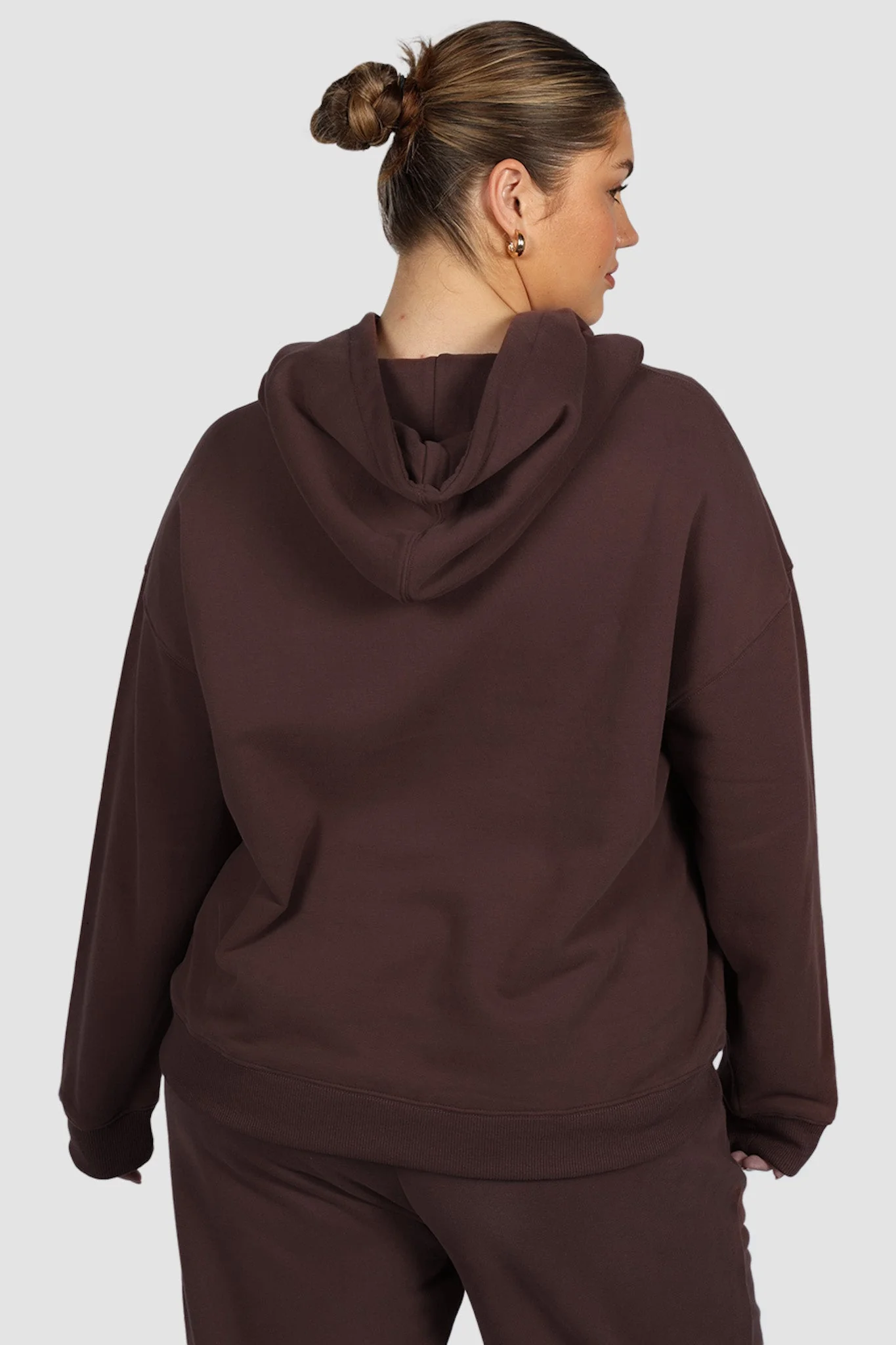 FAYT LOGO HOODIE CHOCOLATE - Image 12