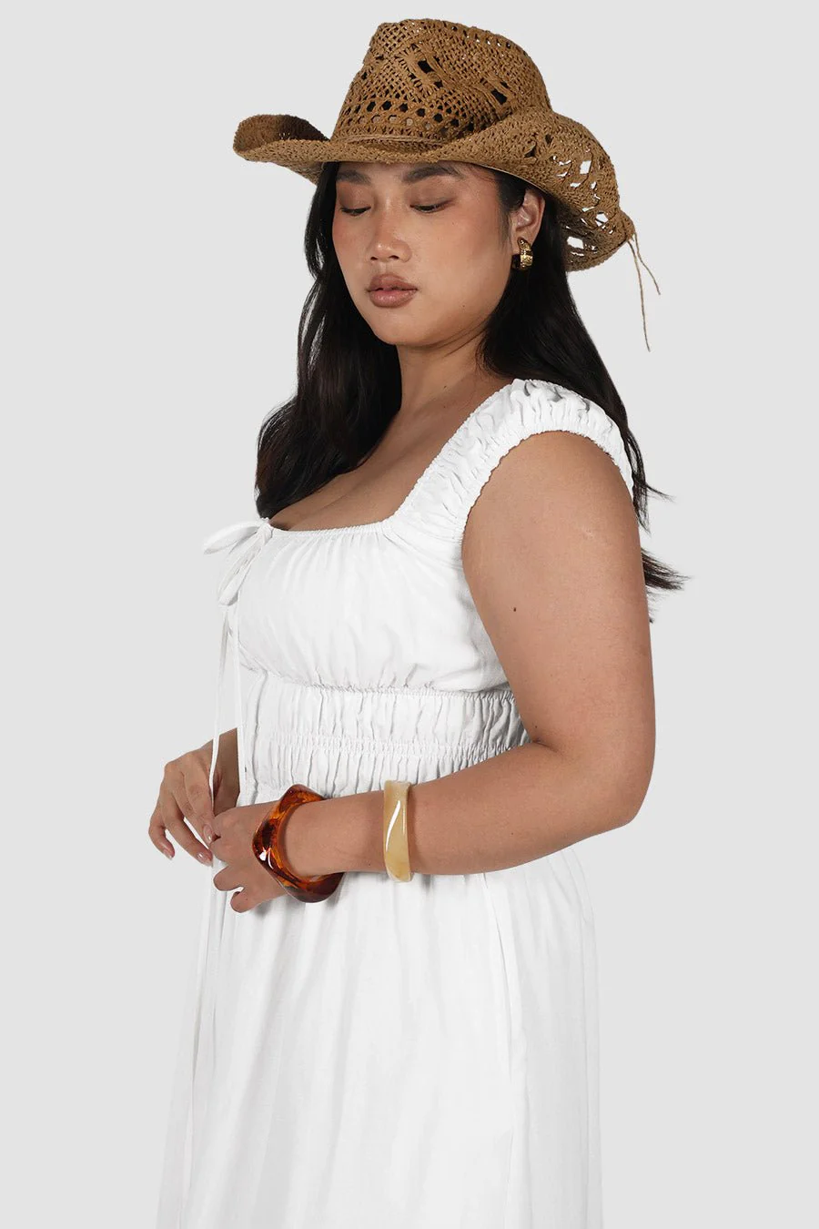 FAYT STRAW HAT TAN - Image 2