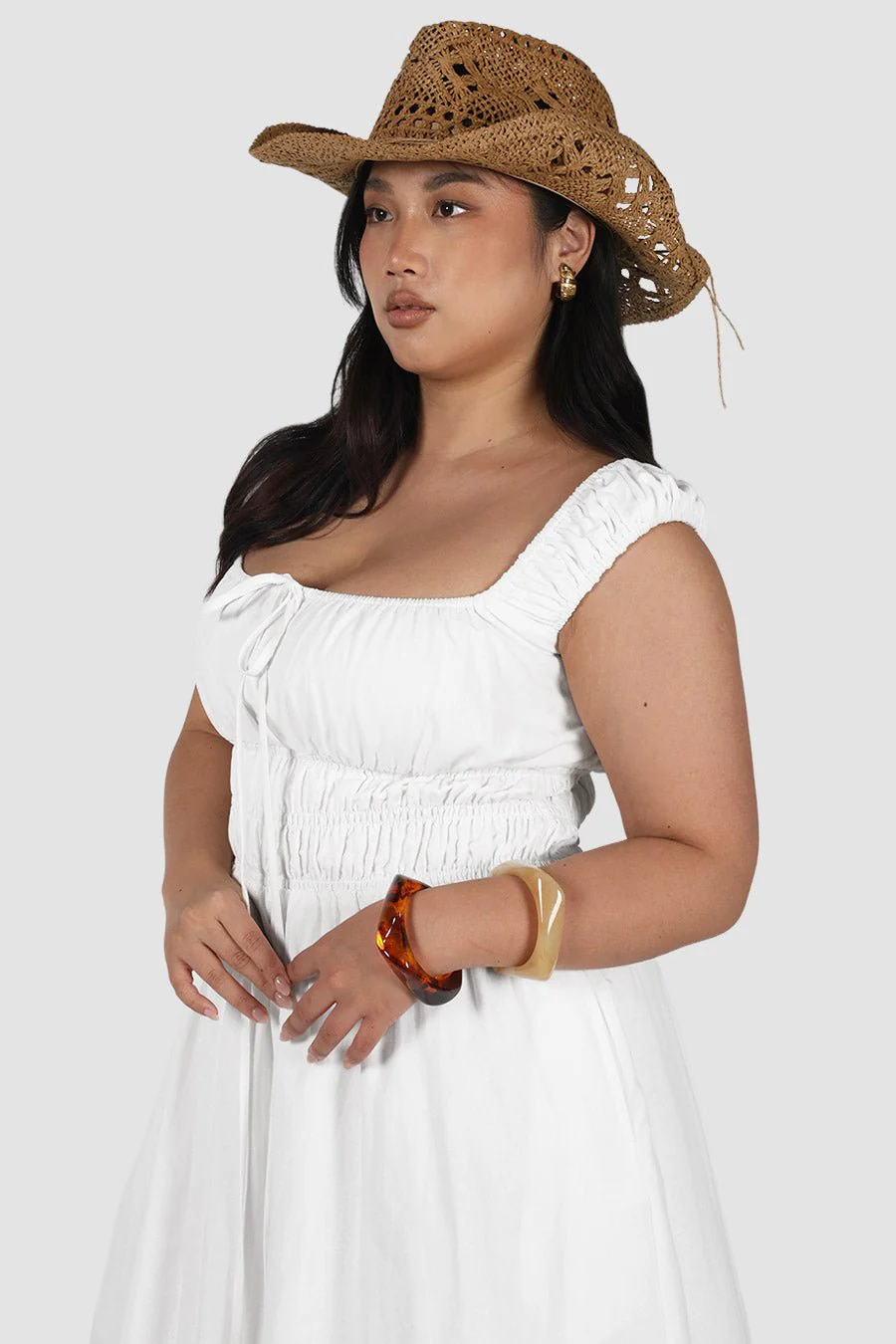 FAYT STRAW HAT TAN - Image 3