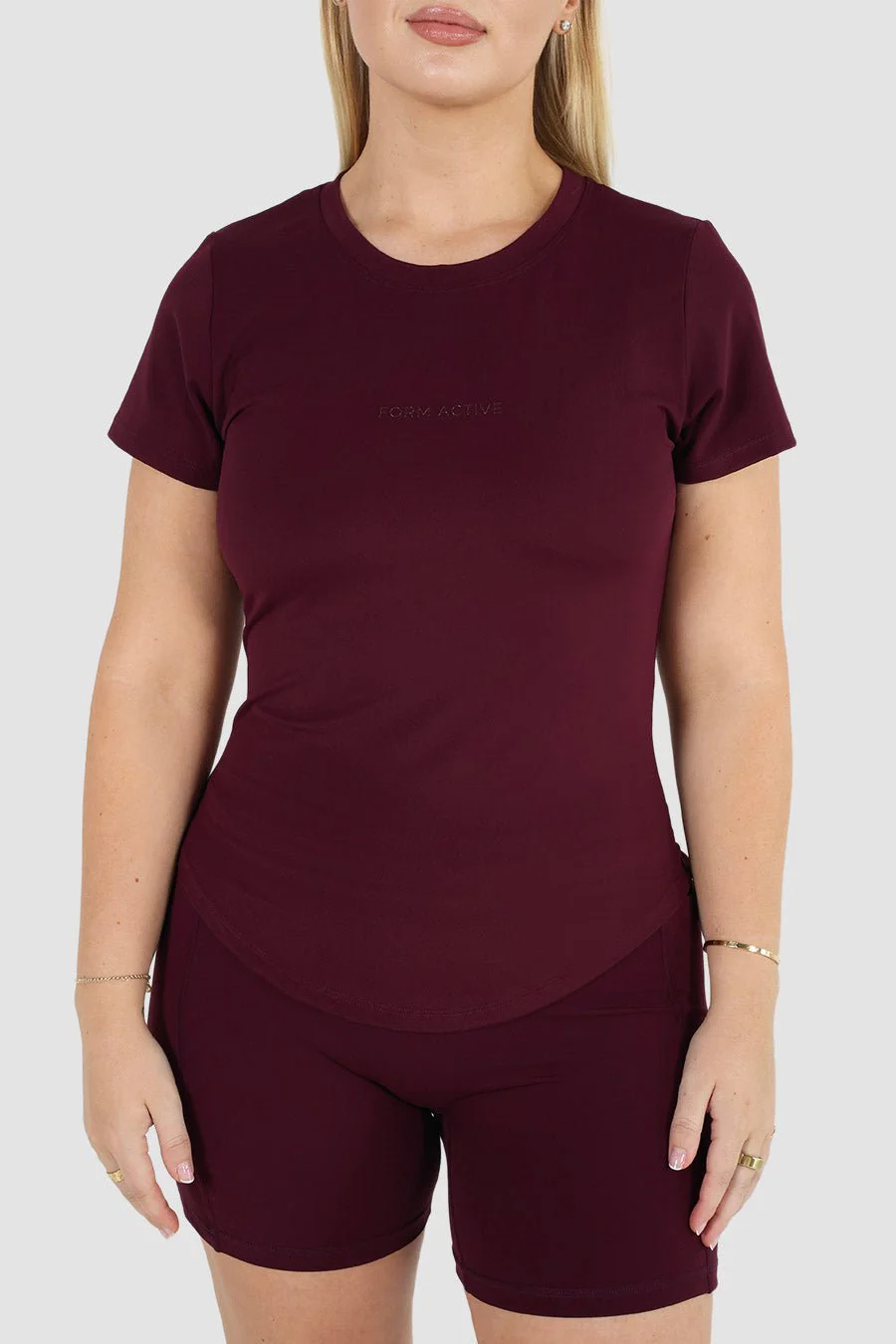 FORM FLOW POCKET SHORT PLUM - Image 3