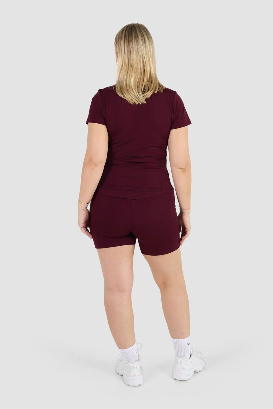 FORM FLOW POCKET SHORT PLUM - Image 8