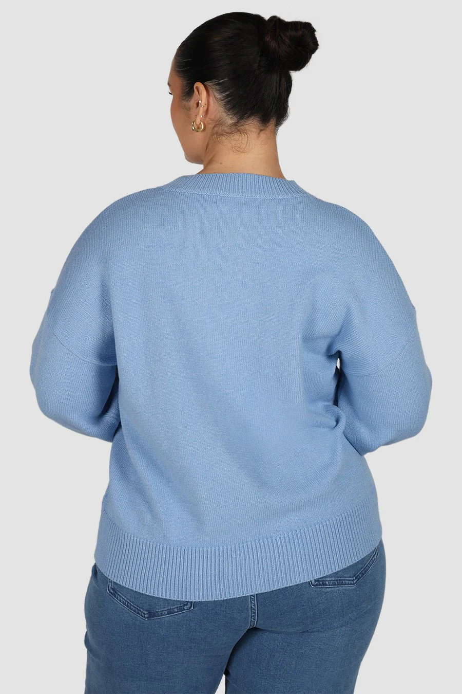 HARPER KNIT SOFT BLUE - Image 4
