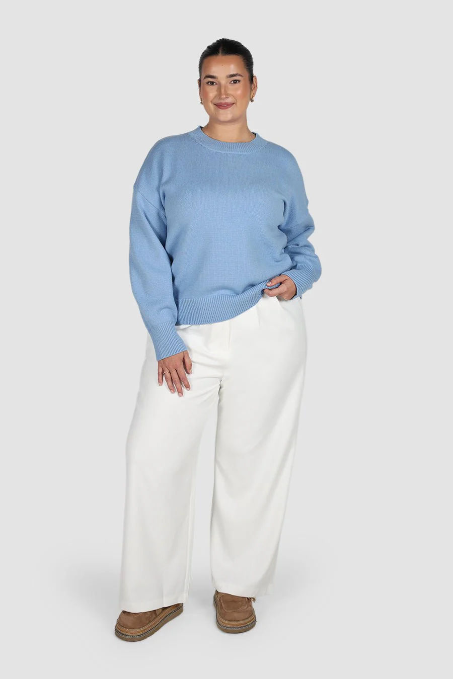 HARPER KNIT SOFT BLUE - Image 6