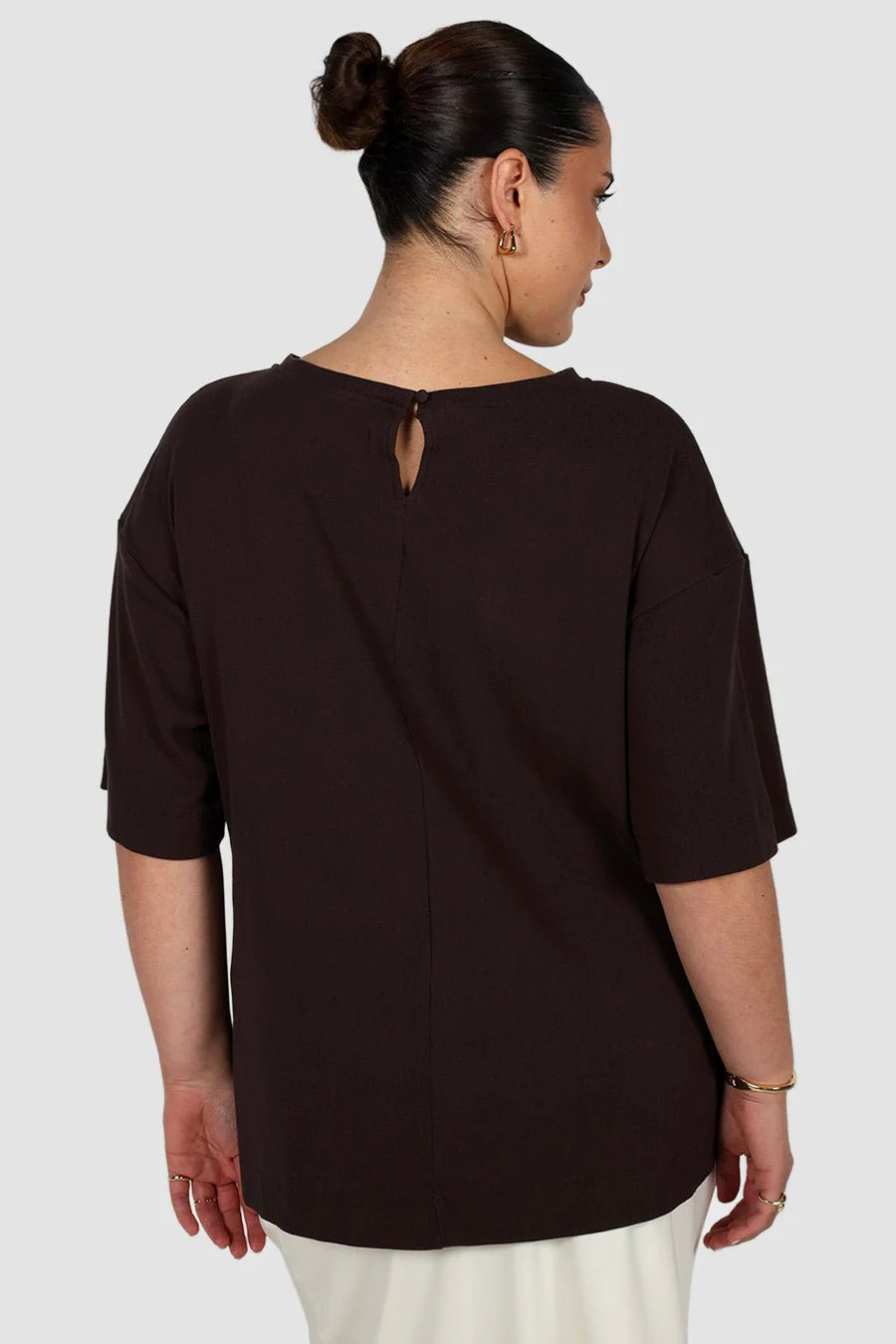 HAVEN OVERSIZED TEE CHOCOLATE - Image 4