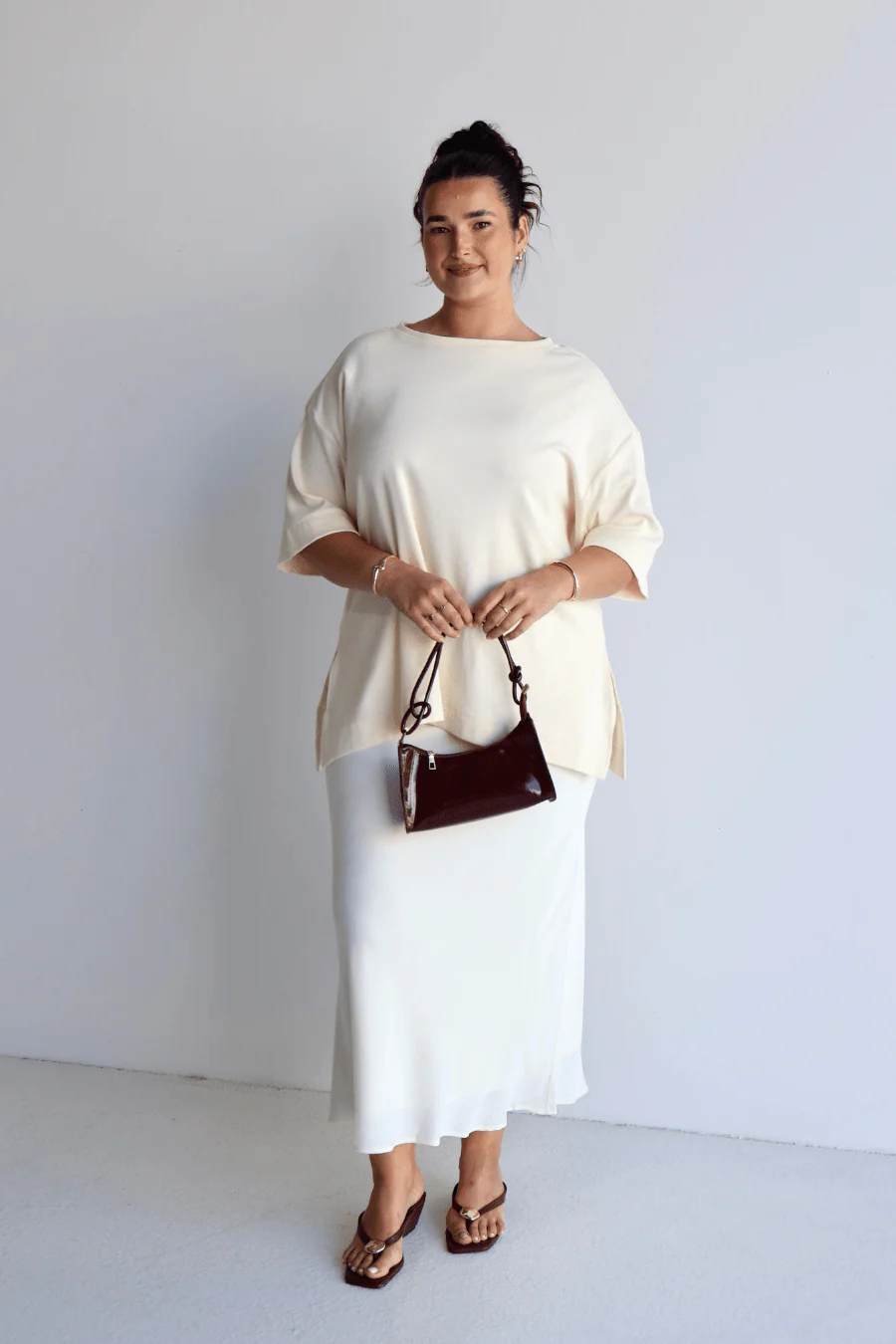 HAVEN OVERSIZED TEE MILK