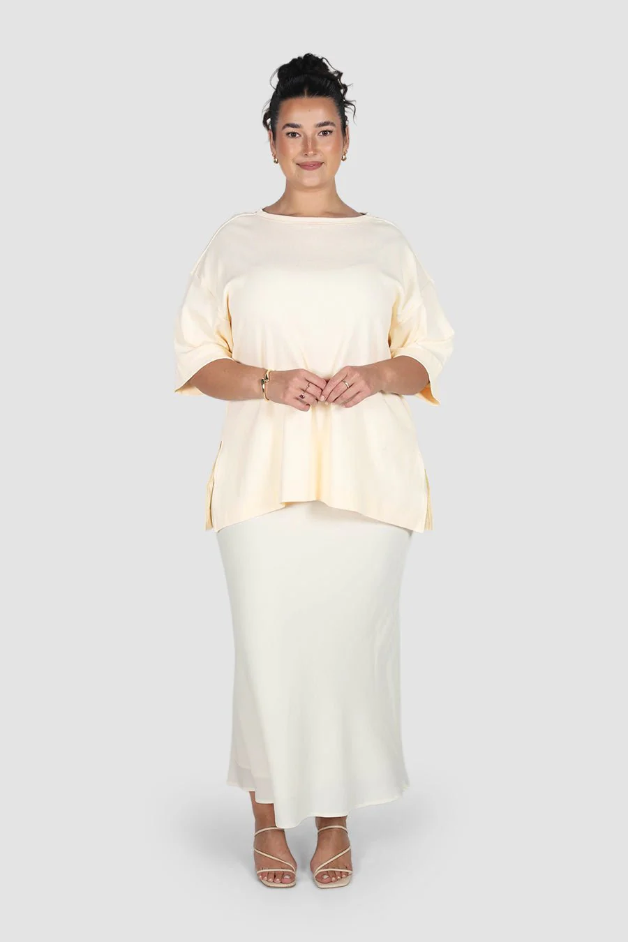 HAVEN OVERSIZED TEE MILK - Image 8